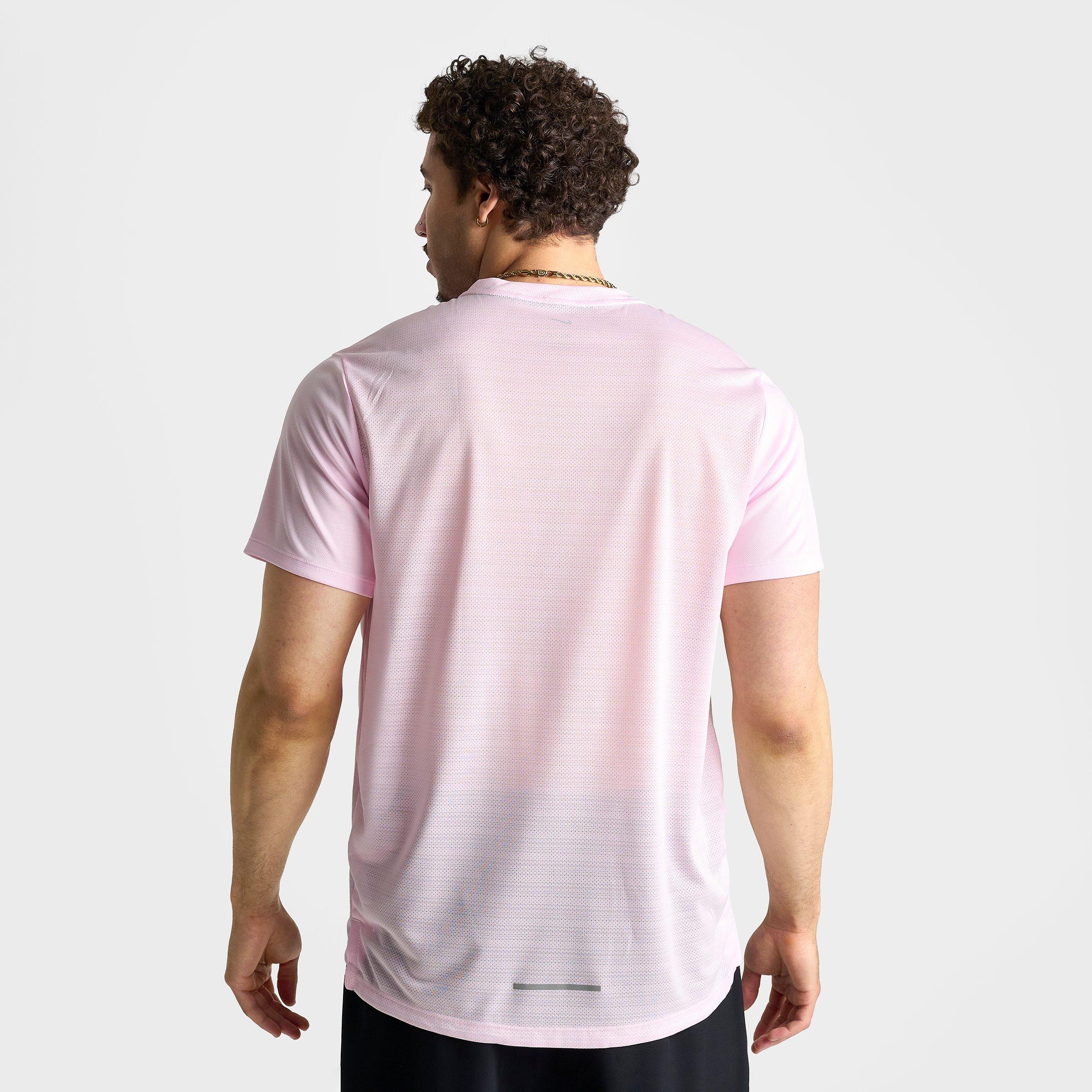 Men's Nithtke Miler Dri-FIT Running T-Shirt - Pink Foam