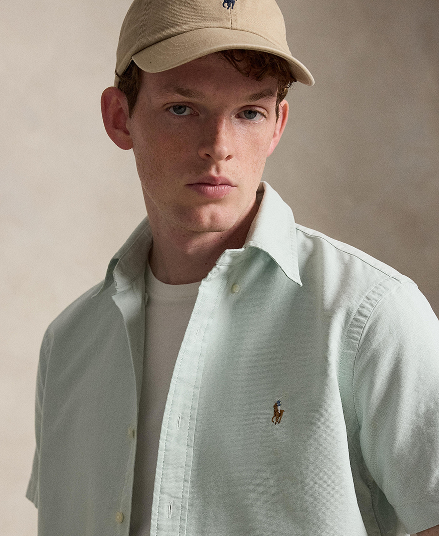 Polo Ralph Lauren Men's Classic-Fit Oxford Shirt - Faded Mint