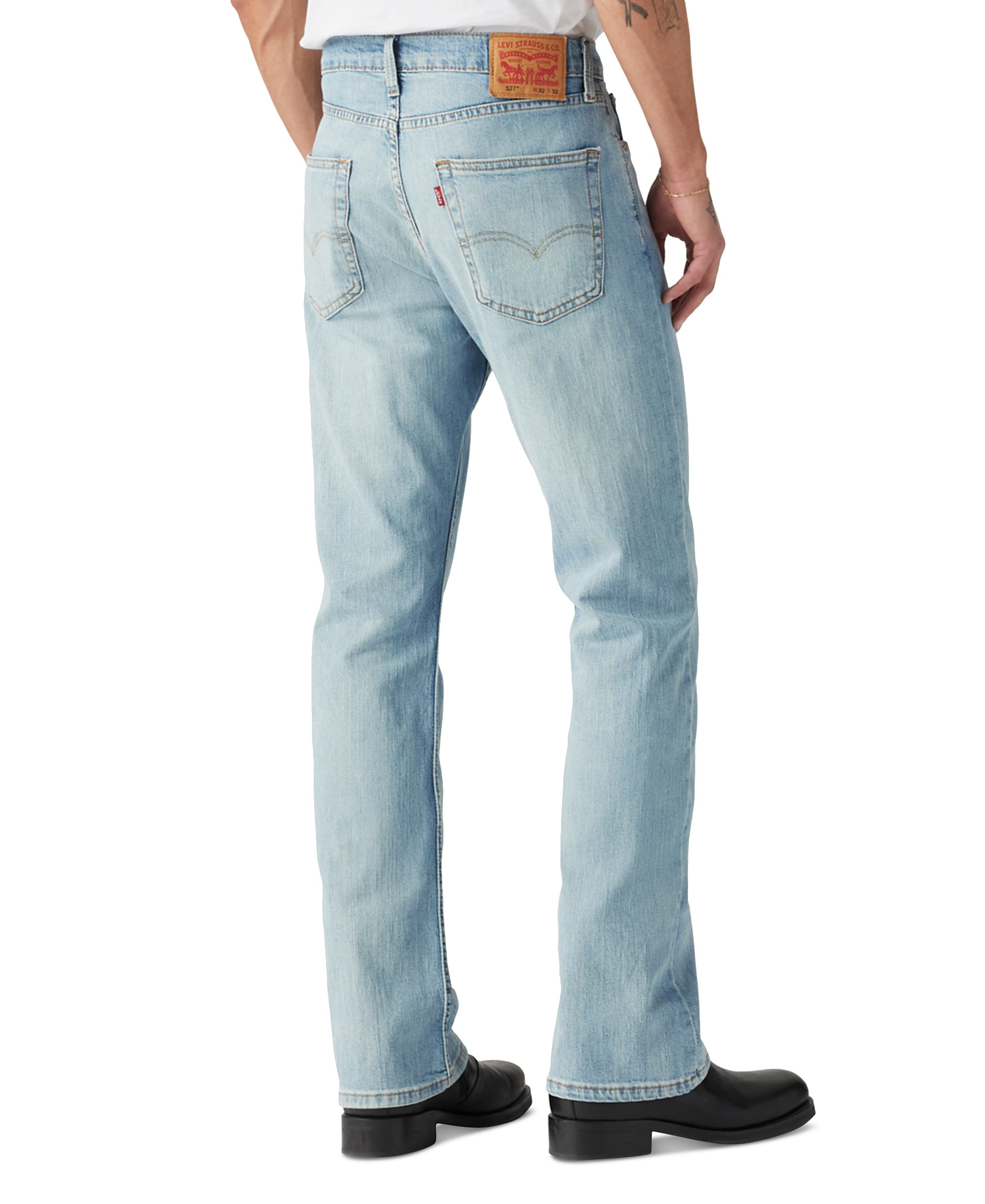 Levi's Men’s 527 Slim Bootcut Fit Jeans - Here We Stop