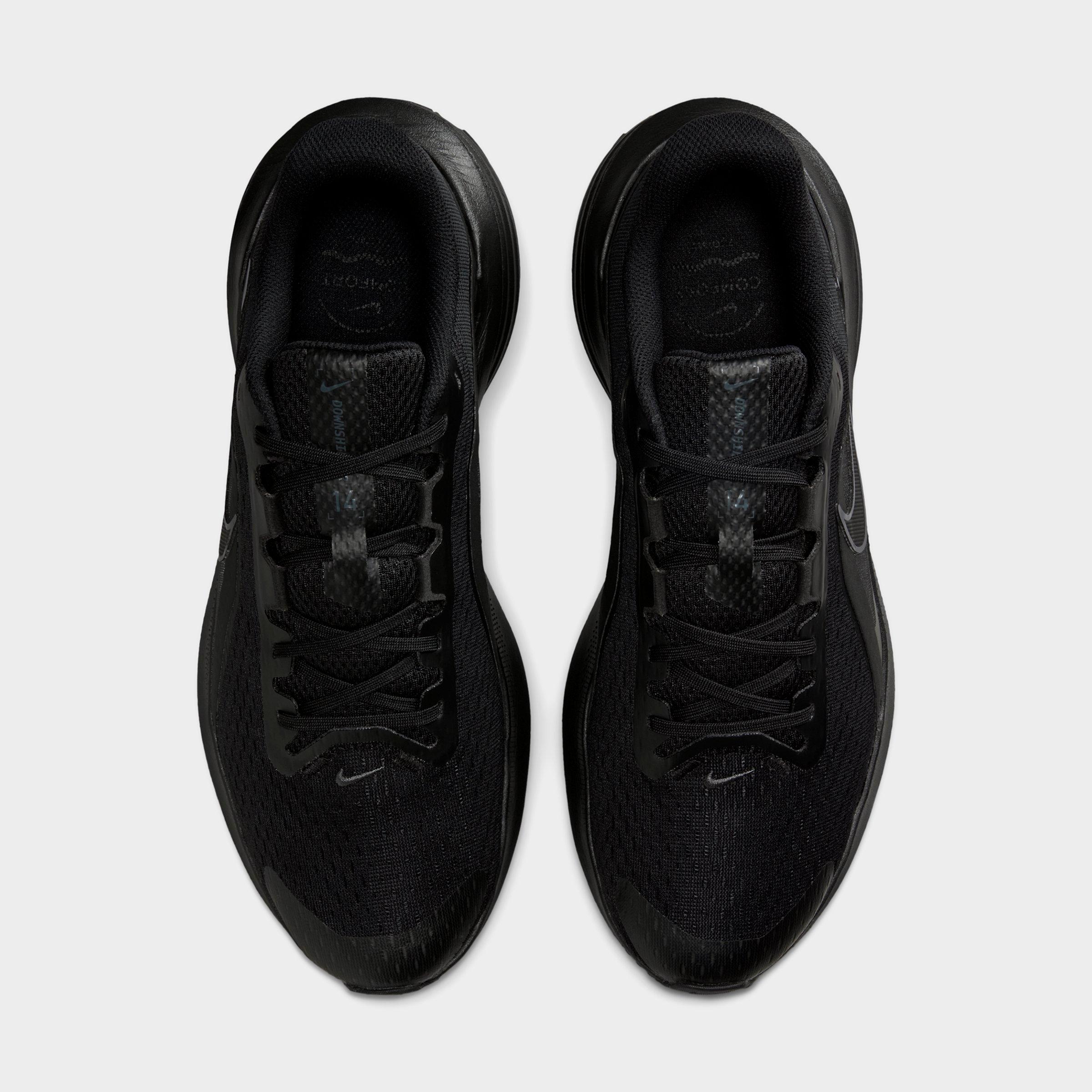 Men's Nithtke Downshifter 14 Running Shoes - Black/Anthracite/Black - Top view