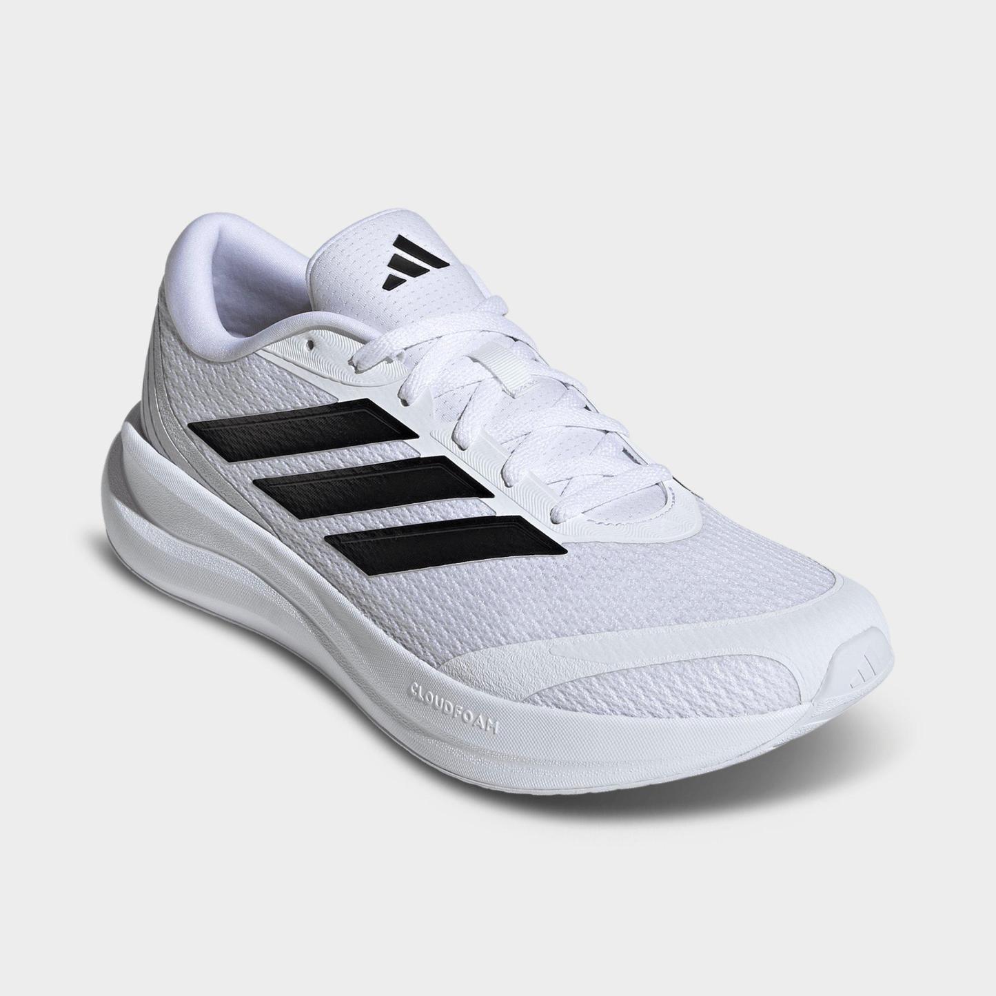 Men's adidas Runfalcon 6 Cloudfoam Running Shoes - Cloud White/Core Black/Grey - Both shoes facing left