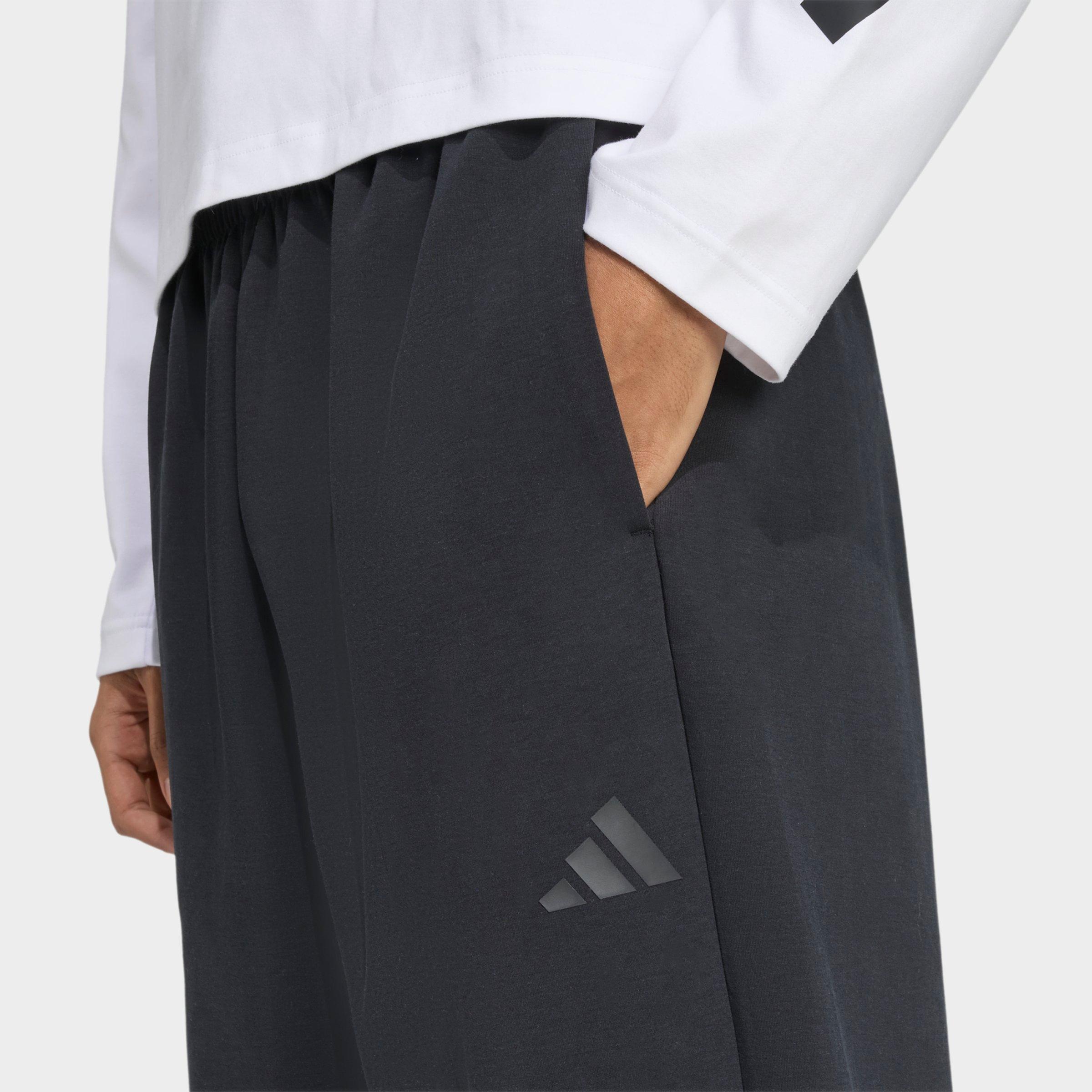 Men's adidas Soft Luxe French Terry Sweatpants - Black