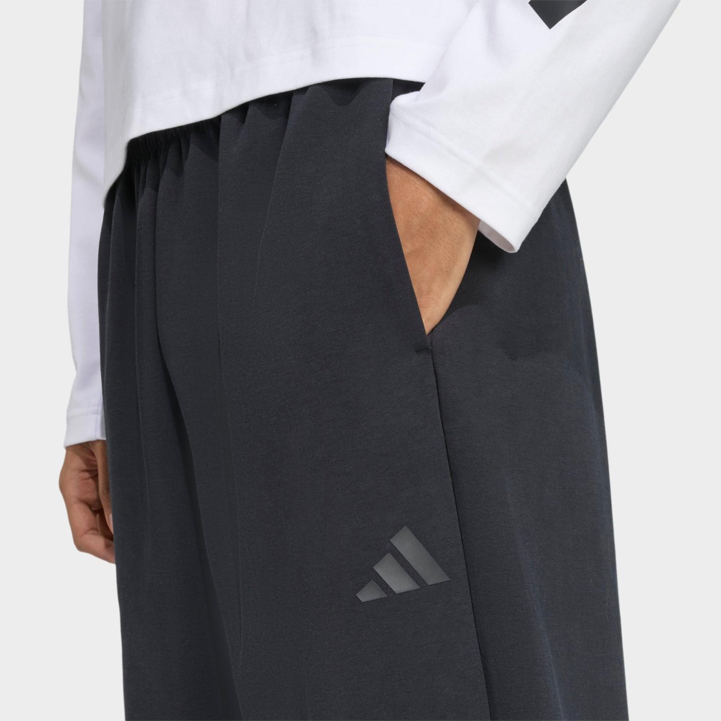 Men's adidas Soft Luxe French Terry Sweatpants - Black