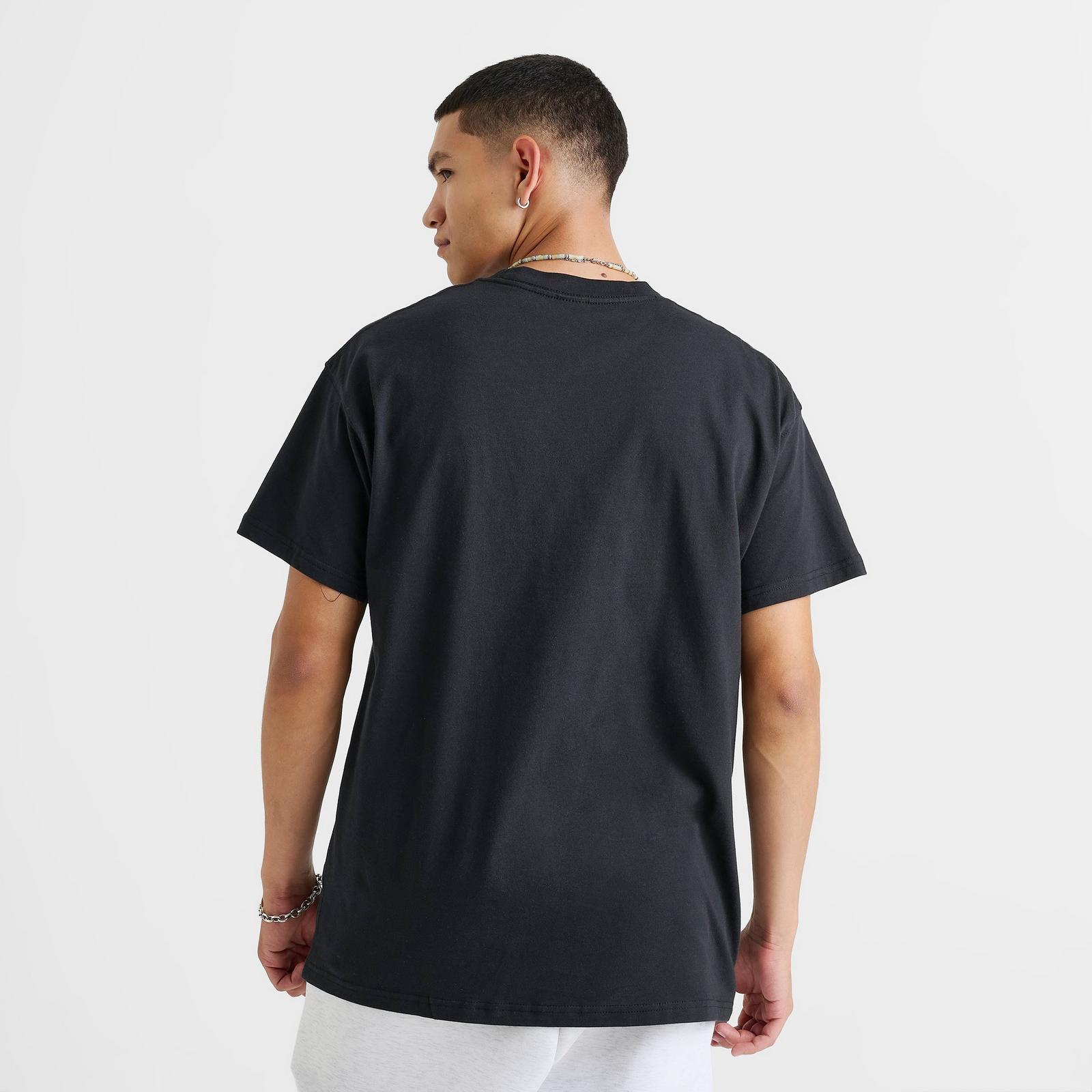 Men's Nike Sportswear Swoosh Box T-Shirt - Black