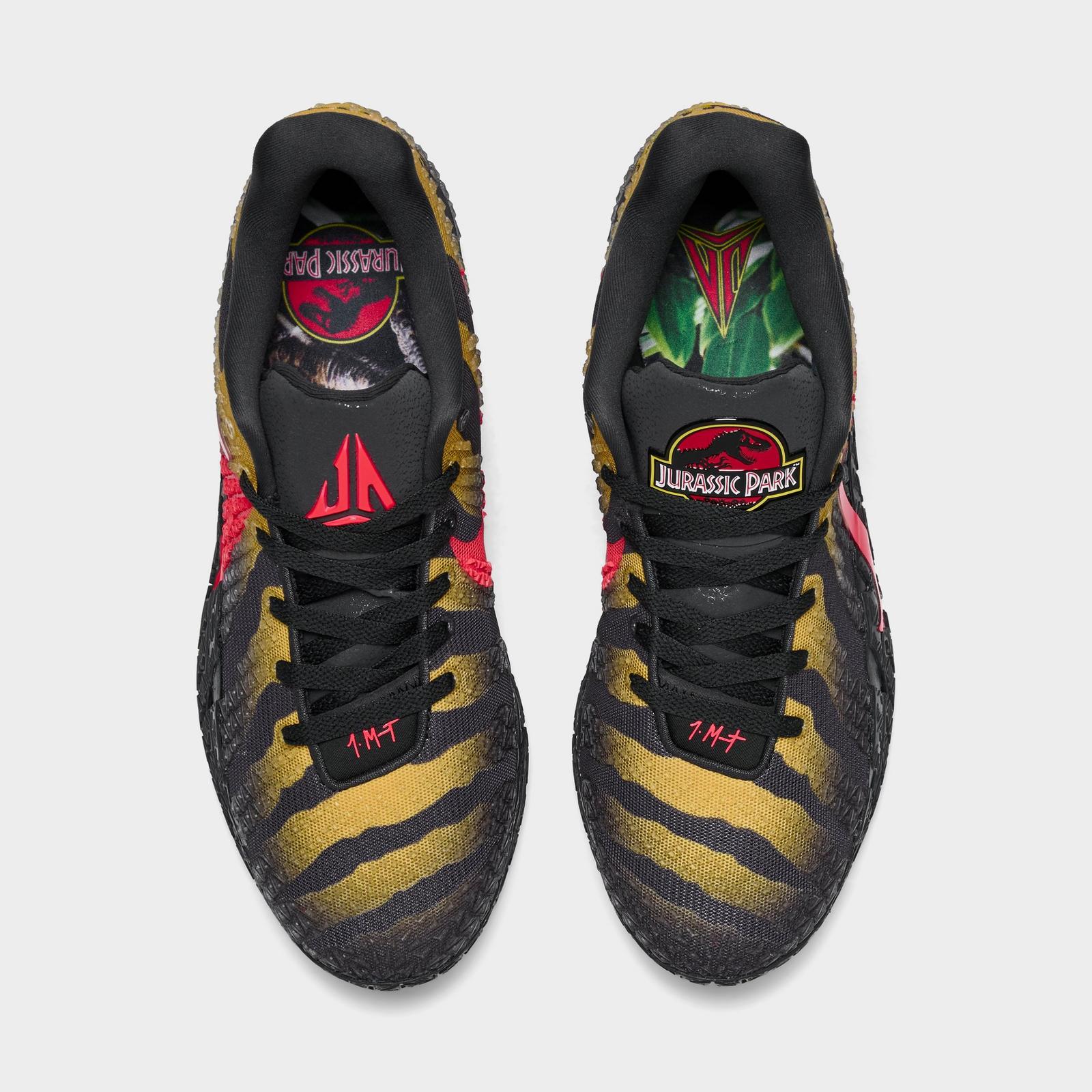 Nike Ja 3 Basketball Shoes - Anthracite/Bright Crimson/Yellow Ochre