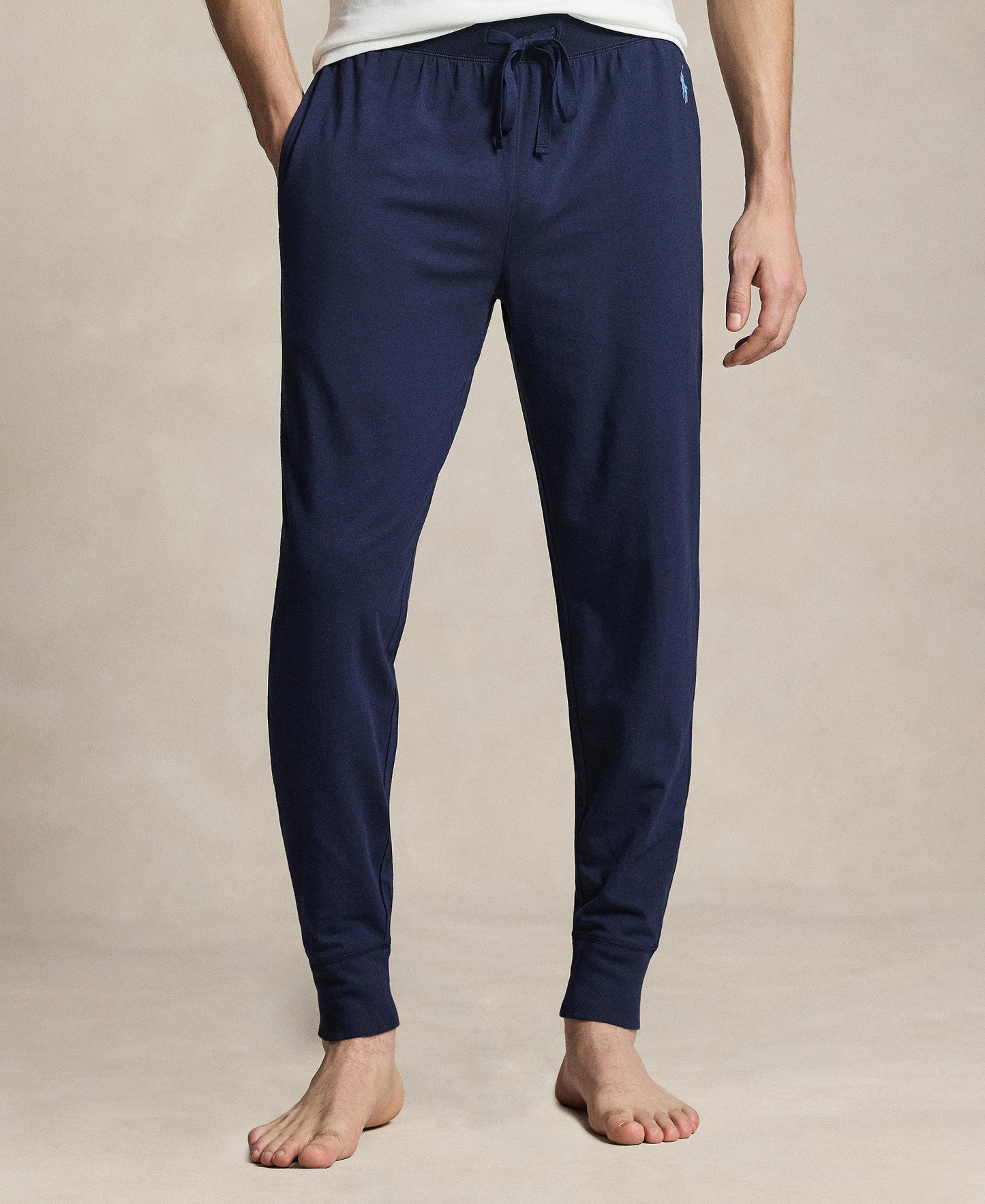 Polo Ralph Lauren Men's Regular-Fit Pajama Joggers - Cruise Navy/Harbor Island Blue