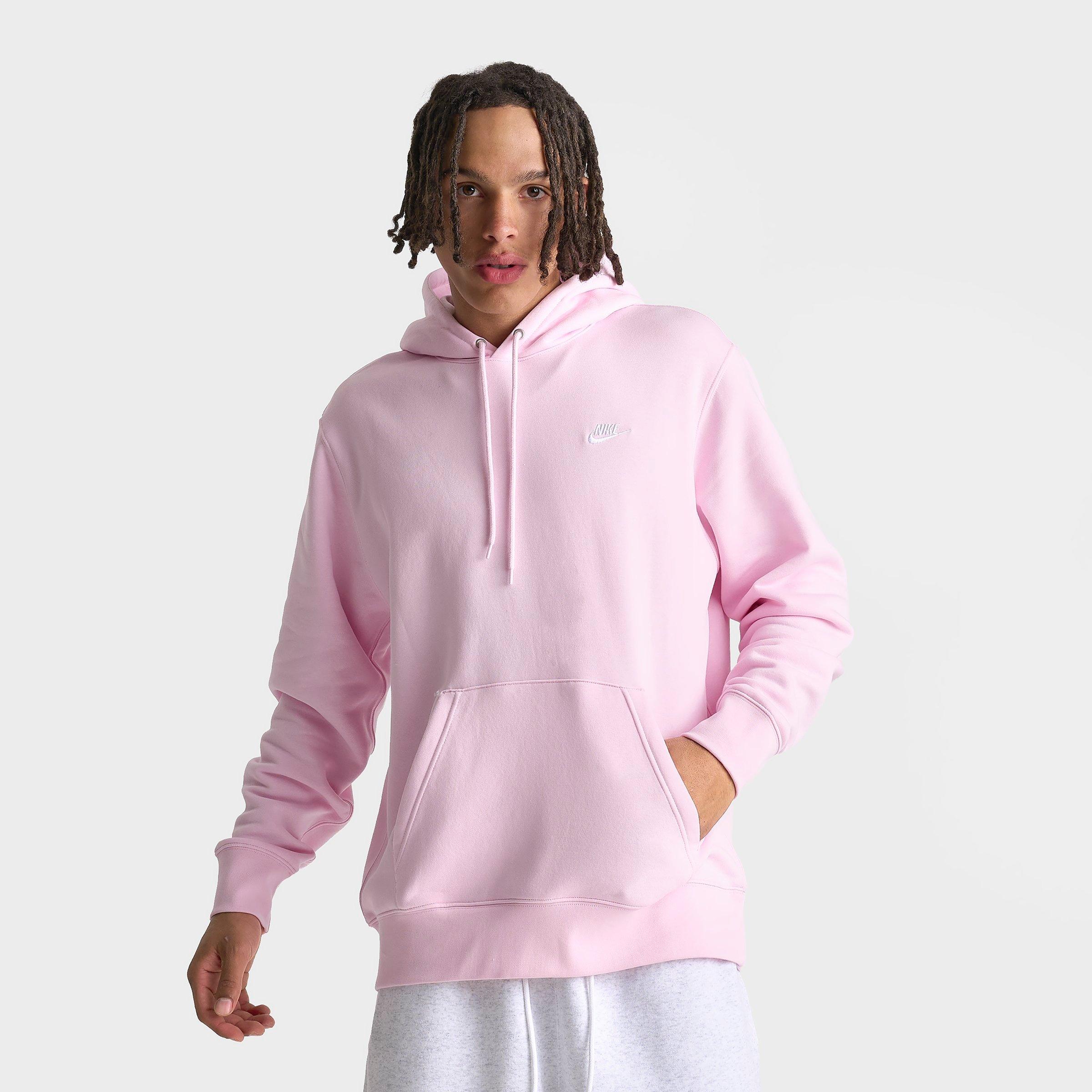 Men's Nithtke Club Fleece Premium Embroidered Pullover Hoodie - Part 2 - Pink Foam/Pink Foam