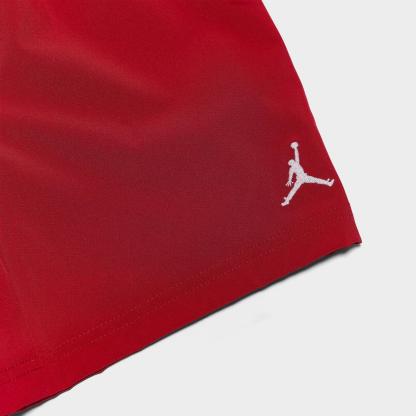 Little Kids' Jordan Jumpman Swoosh T-Shirt and Shorts Set - Light Grey Heather/Red - view 5