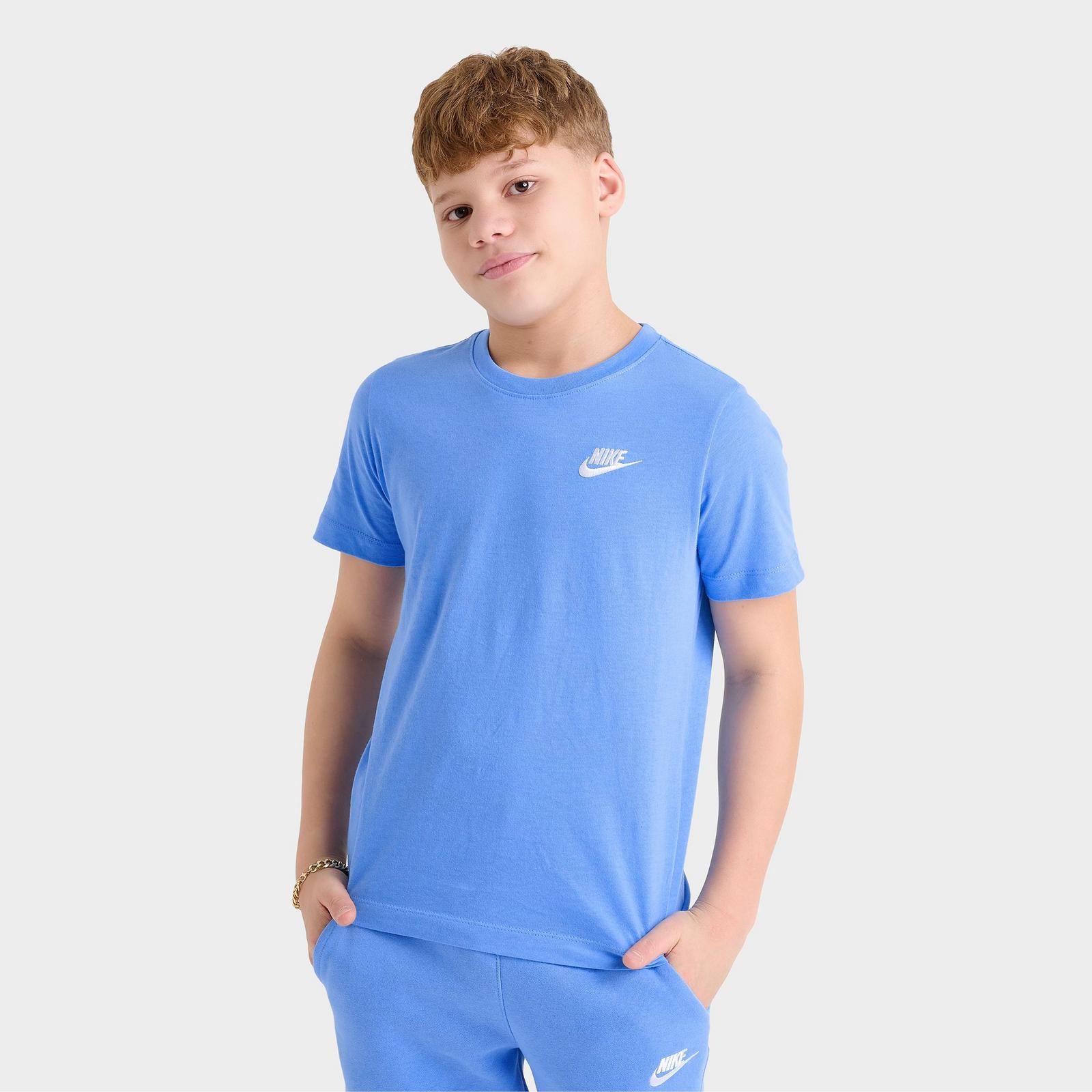 Big Kids' Nike Sportswear T-Shirt - University Blue