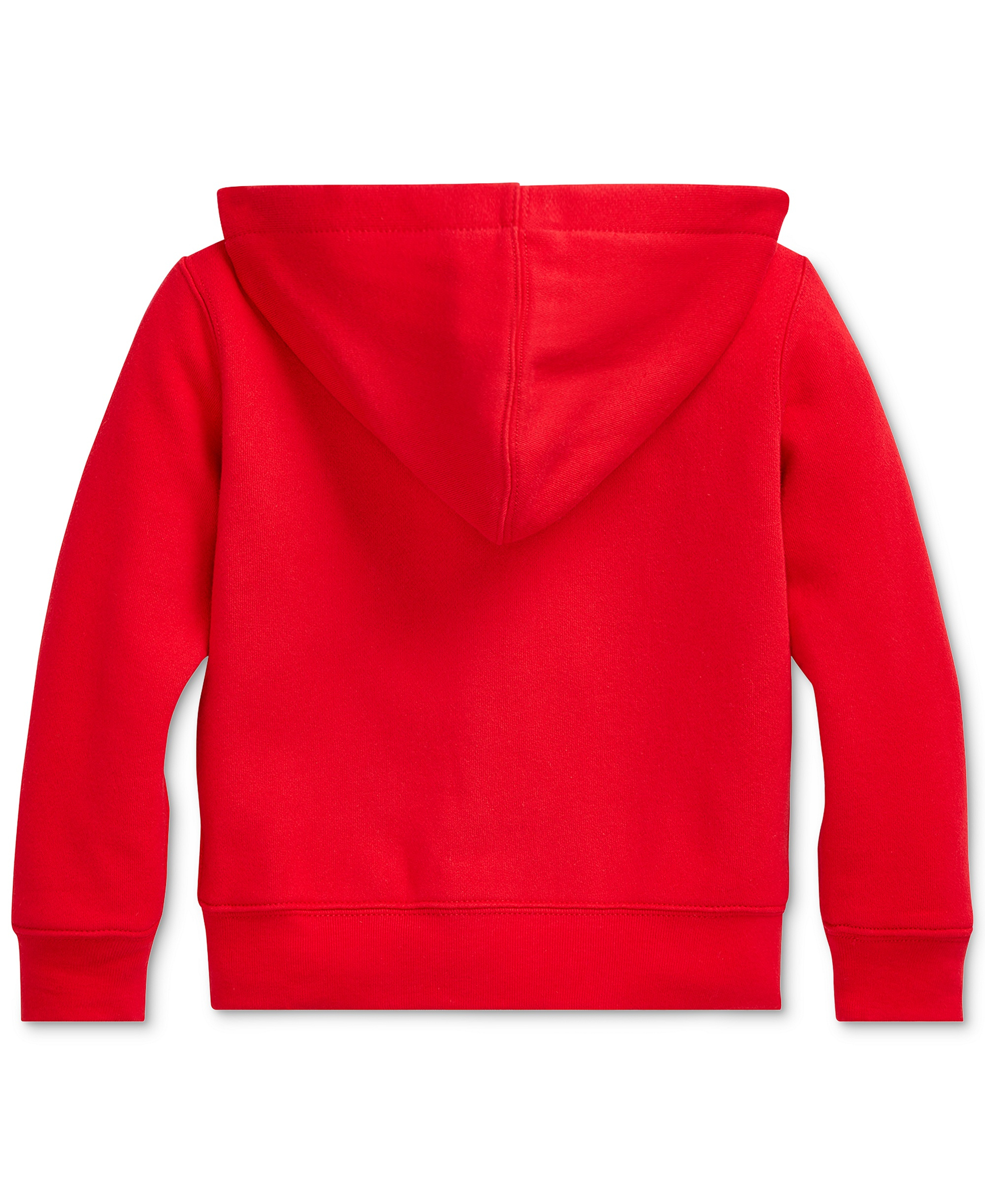 Polo Ralph Lauren Boys' 2T-7 Cotton Fleece Hoodie - Red