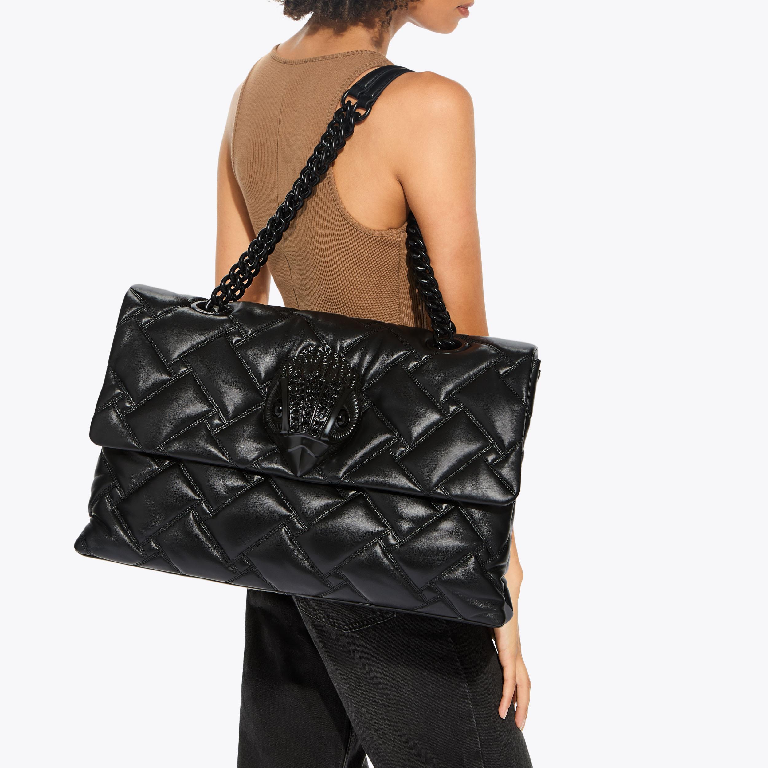 Kurt Geiger London Macro Kensington Drench Bag - Black - view 2