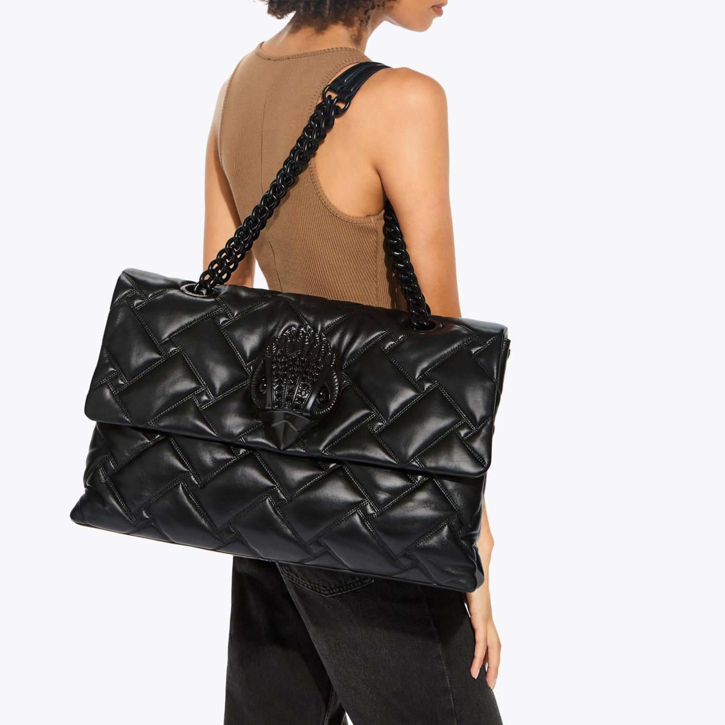 Kurt Geiger London Macro Kensington Drench Bag - Black - view 2
