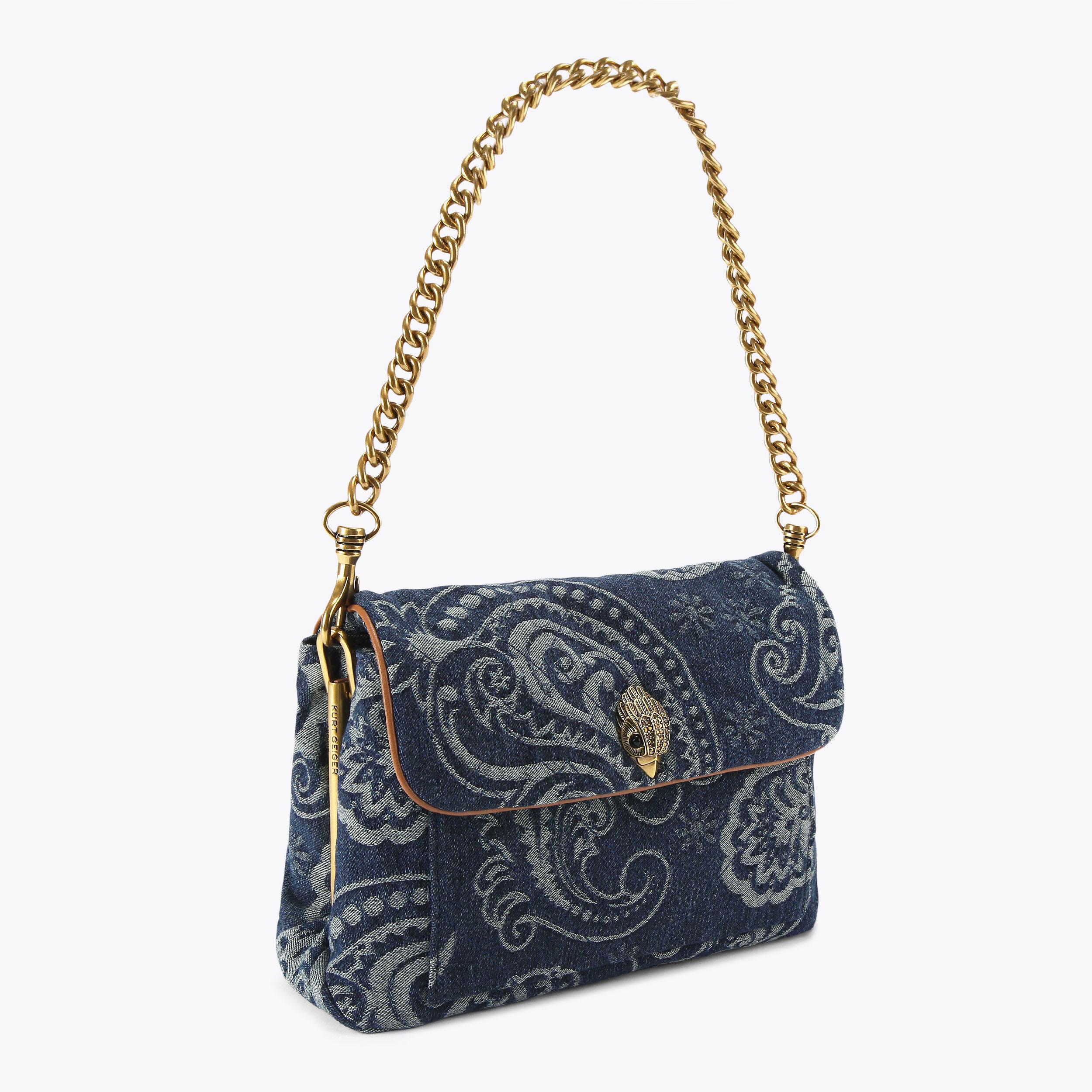 Kurt Geiger London Celia Shoulder Bag - Blue - view 3