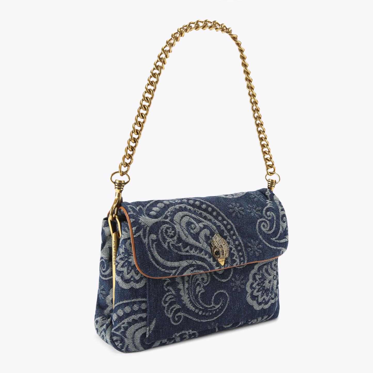 Kurt Geiger London Celia Shoulder Bag - Blue - view 3