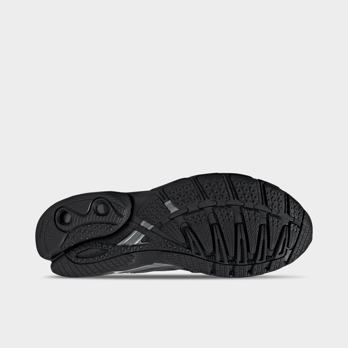 Men's adidas Adistar Control 5 Casual Shoes - Part 1 - Core Black/Grey/Iron Metallic - Bottom view