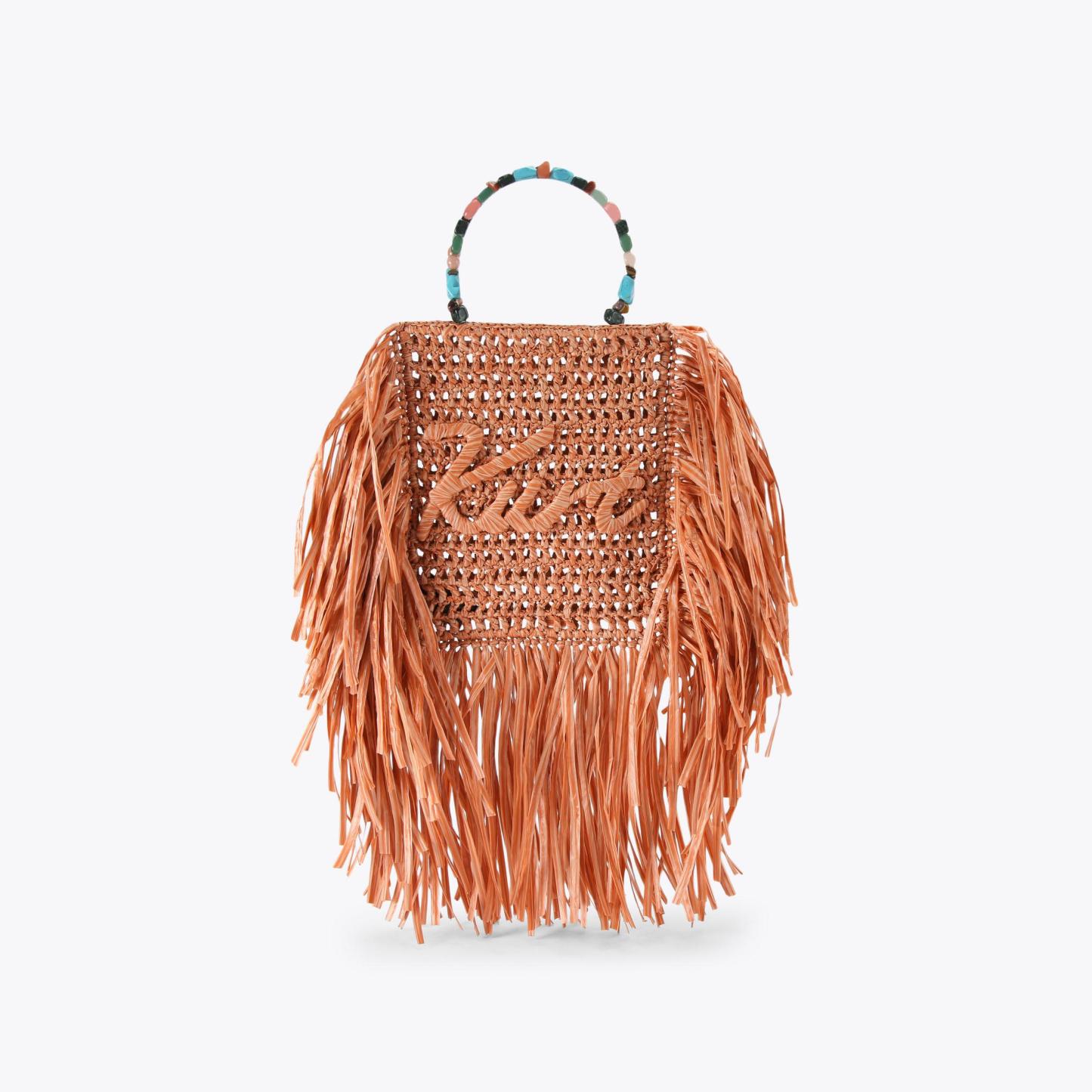 Kurt Geiger London Mini Tote Fringe Bag - Multi Colored