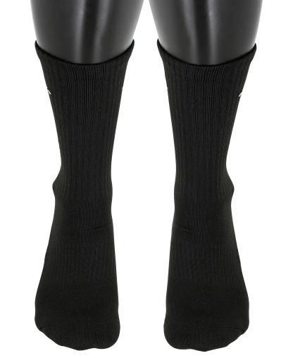 adidas Men's Cushioned Athletic 6-Pack Crew Socks - Black