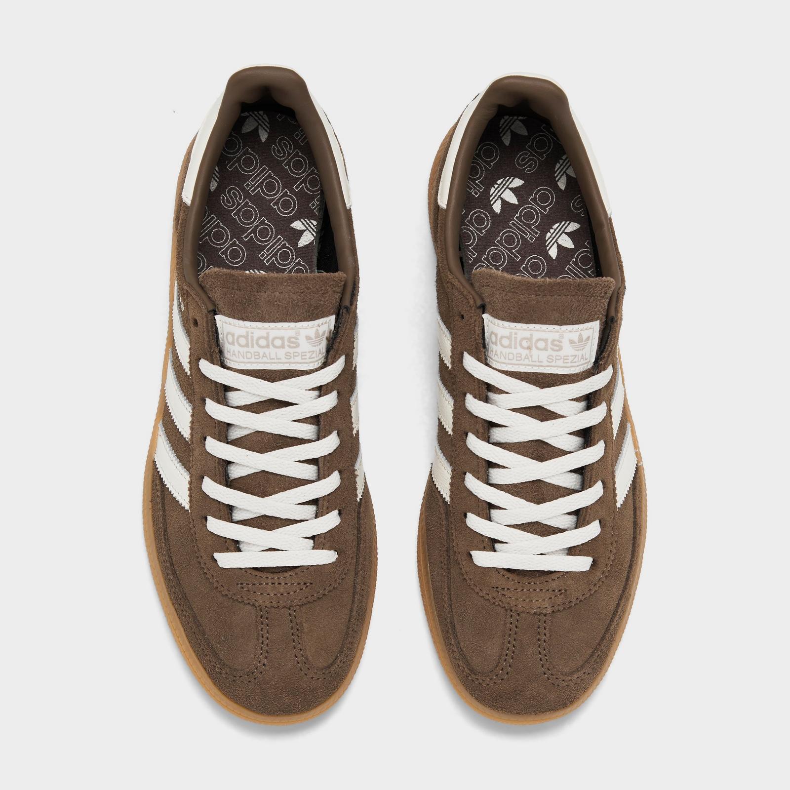 Women's adidas Originals Handball Spezial Casual Shoes - Earth Strata/Off White/Gum - view 5