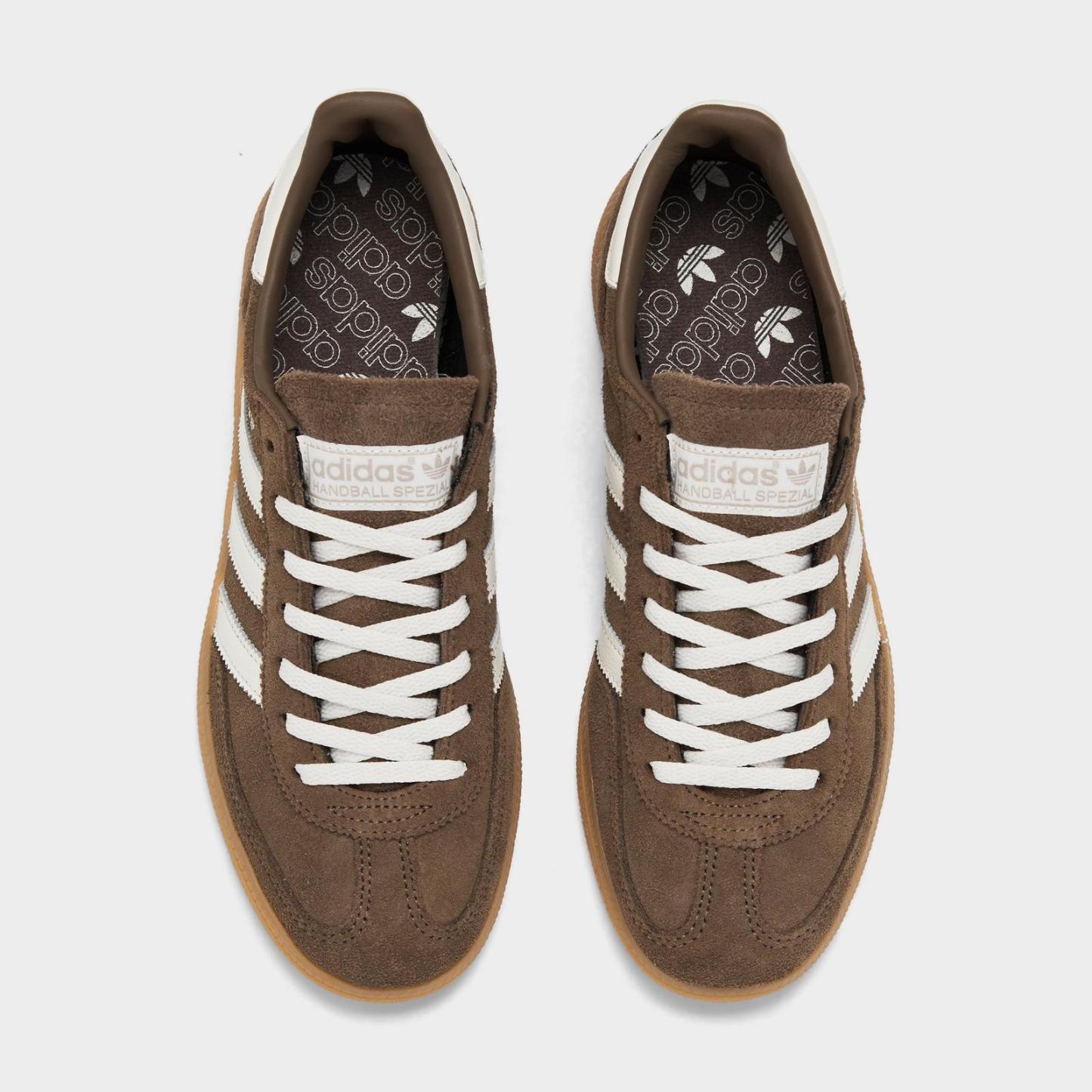 Women's adidas Originals Handball Spezial Casual Shoes - Earth Strata/Off White/Gum - view 5