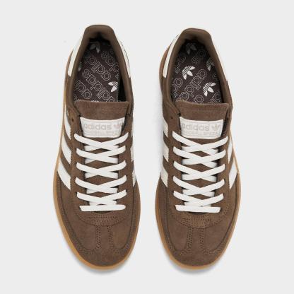 Women's adidas Originals Handball Spezial Casual Shoes - Earth Strata/Off White/Gum - view 5