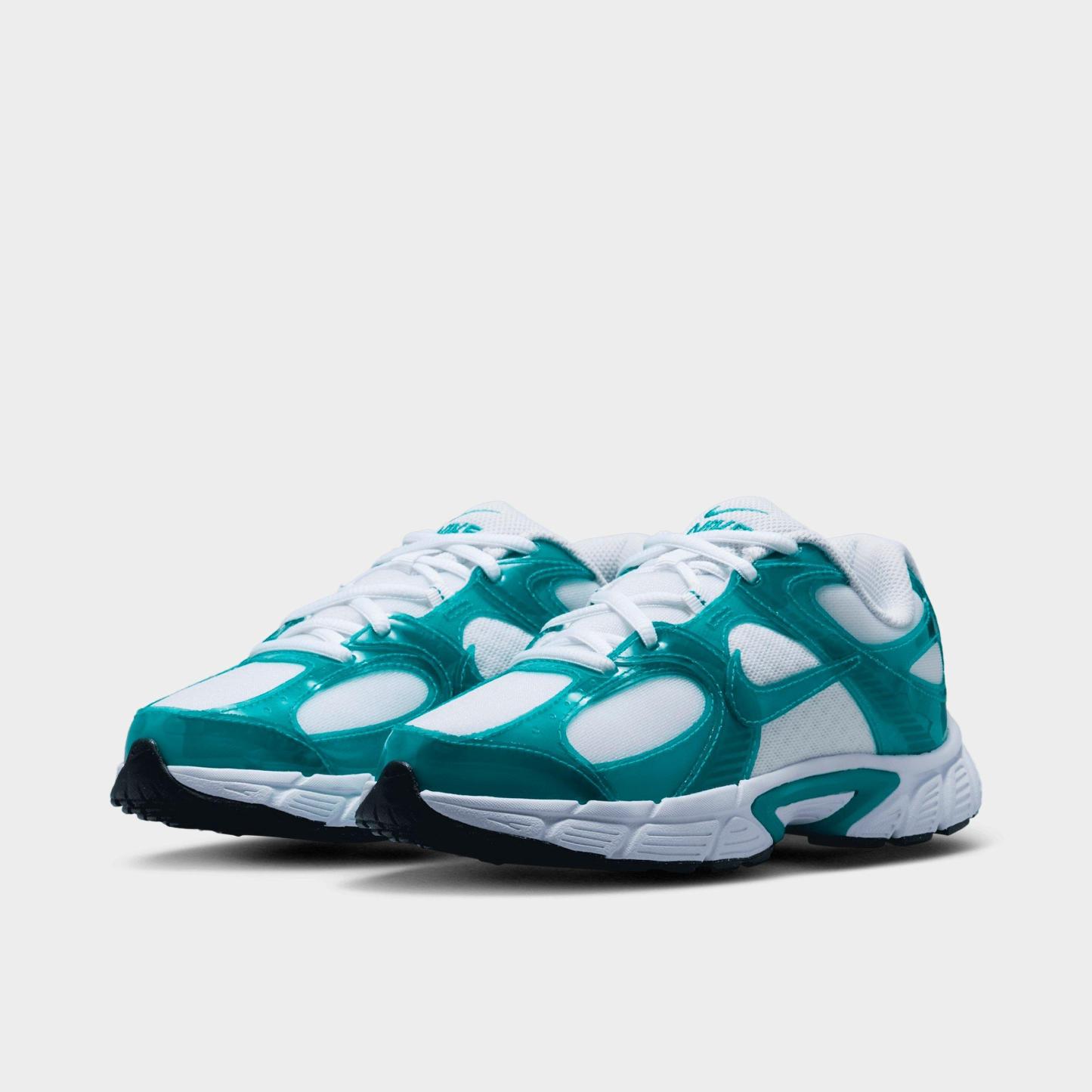 Big Kids' Nithtke V5 RNR Casual Shoes - White/Energy/Black/Football Blue - Both shoes facing left