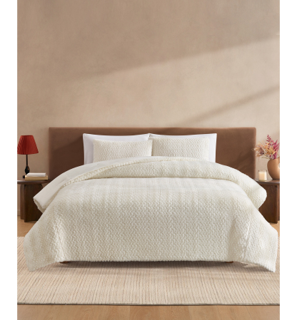UGG® Lida Faux Fur Comforter Sets - Snow