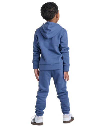 adidas Boys' 2T-7 Long-Sleeve Full-Zip Jacket and Pants, 2-Piece Set - Preloved Ink Blue