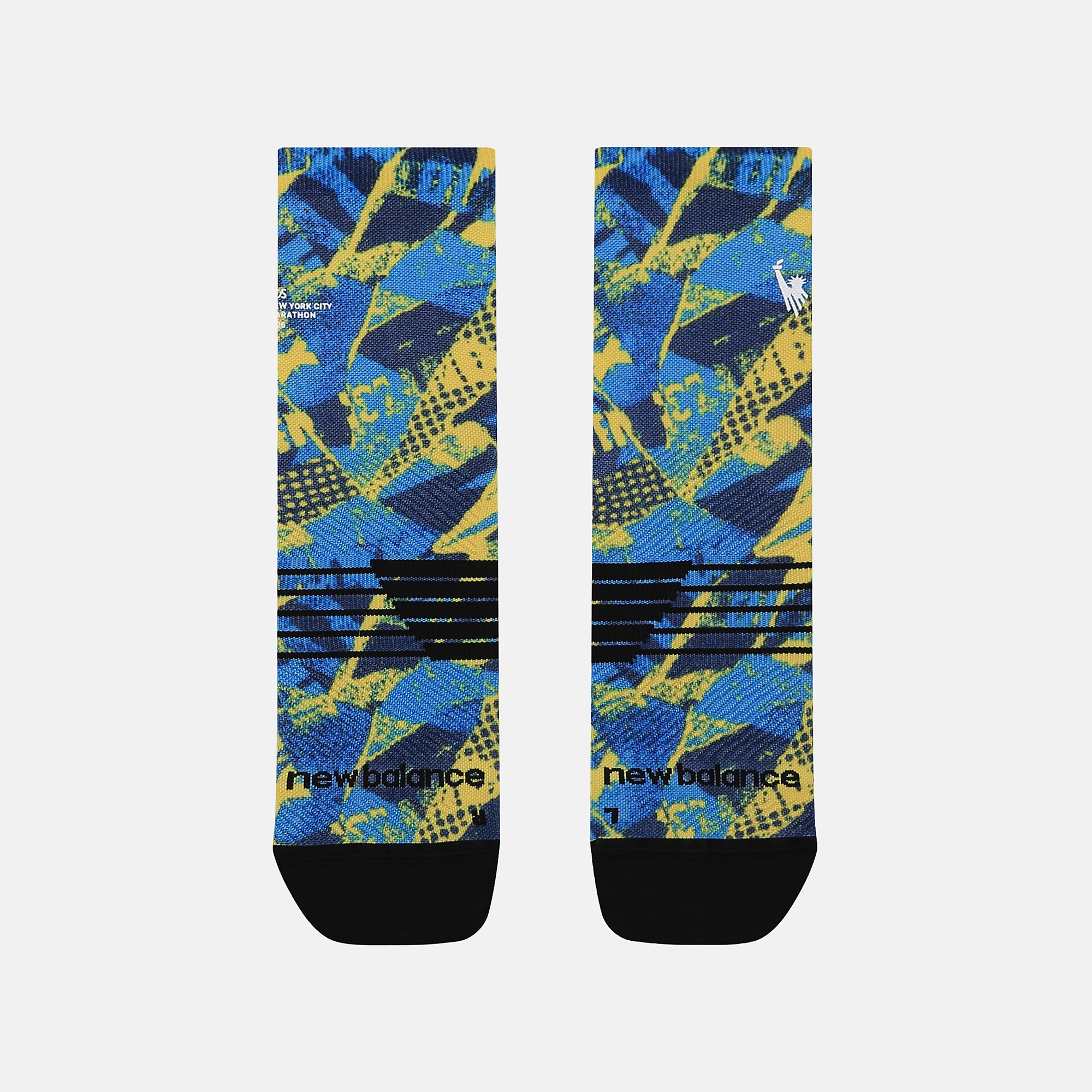 New Balance NYC Marathon Quarter Sock, AC7246PMLT