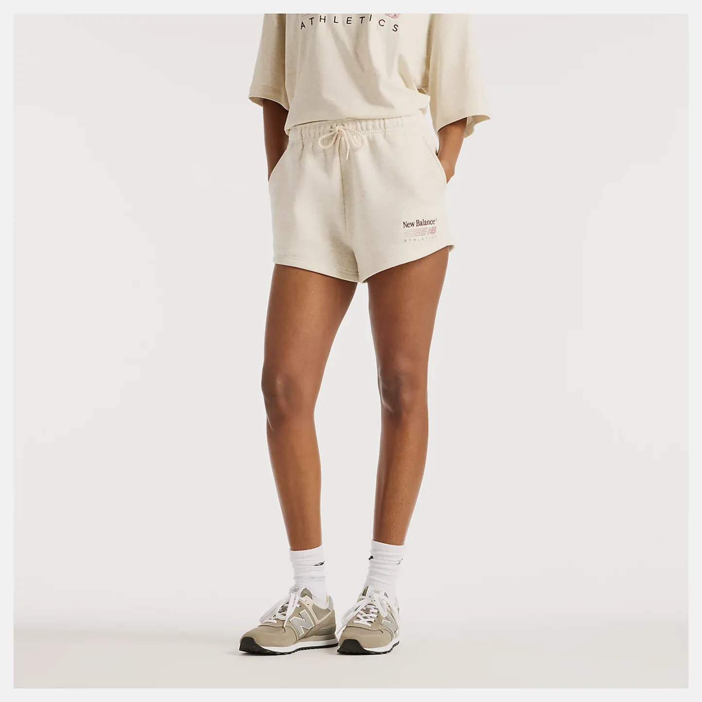 New Balance Trackside Fleece Short, WB62N78JLIT