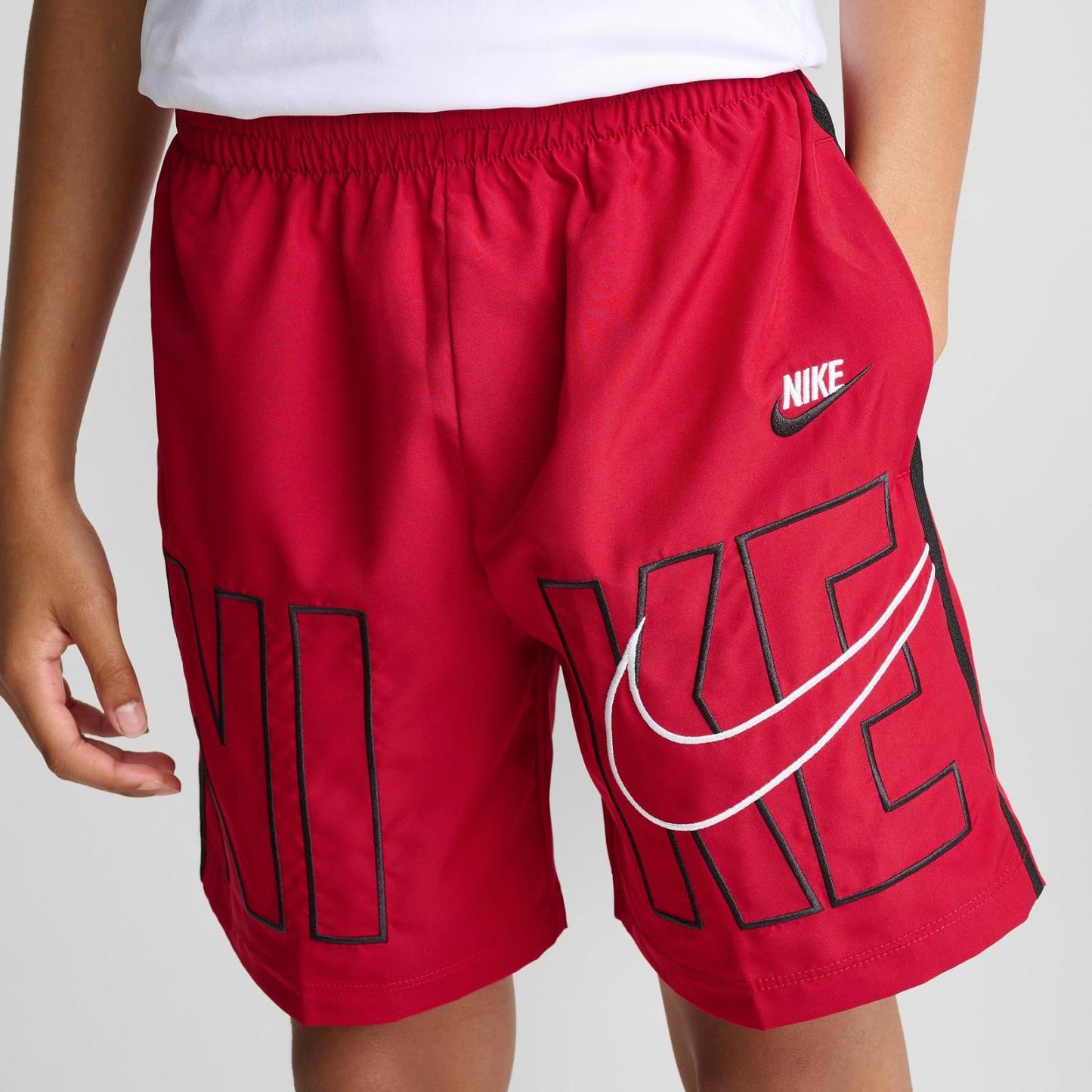 Big Kids' Nike Multi Dri-FIT Training Shorts - Gym Red/Black/White