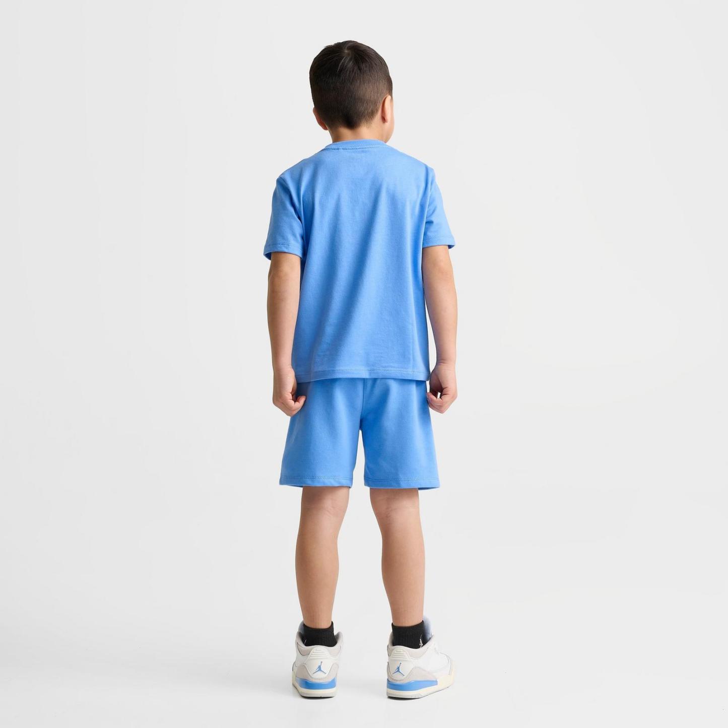 Little Kids' Nike T-Shirt and Shorts Set - University Blue
