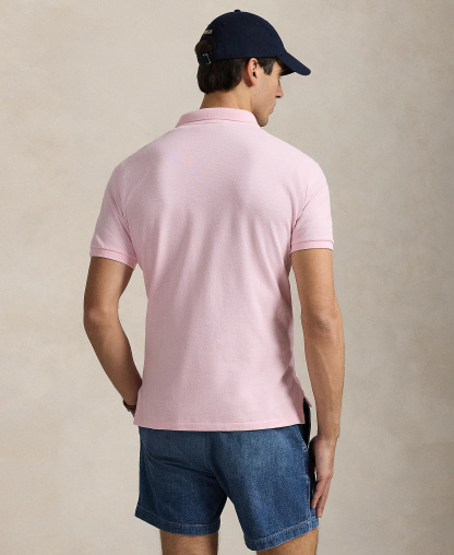 Polo Ralph Lauren Men's Classic-Fit Mesh Polo Shirt - Bath Pink/C1730