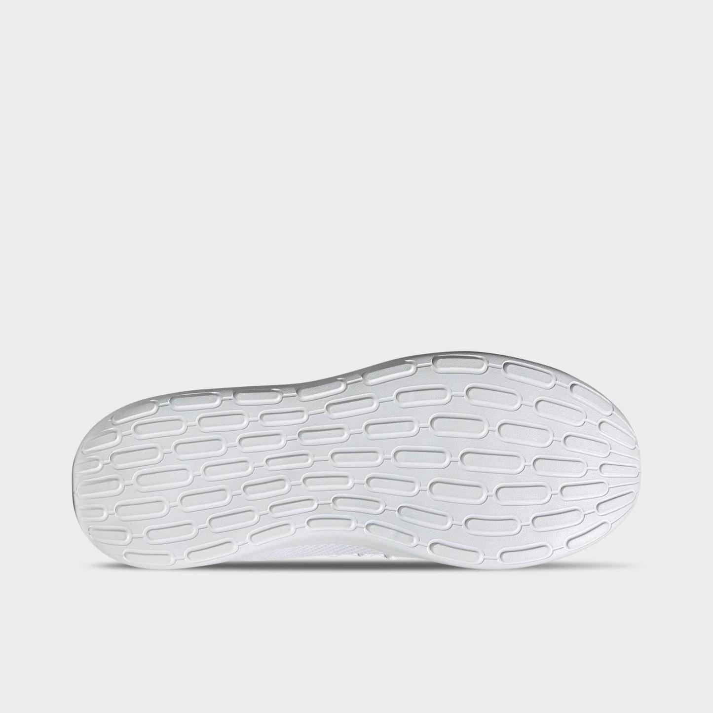 Men's adidas Lite Racer Adapt 7.0 Casual Shoes - White/Grey/White - view 6
