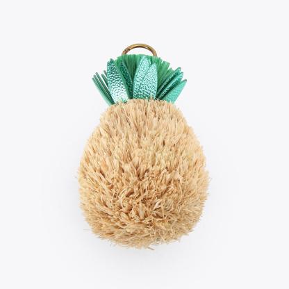Kurt Geiger London Pineapple Charm - Yellow