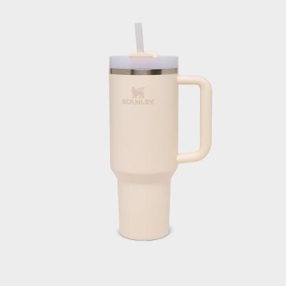 Stanley Quencher H2.0 Flowstate™ Tumbler (40 oz) - Cream