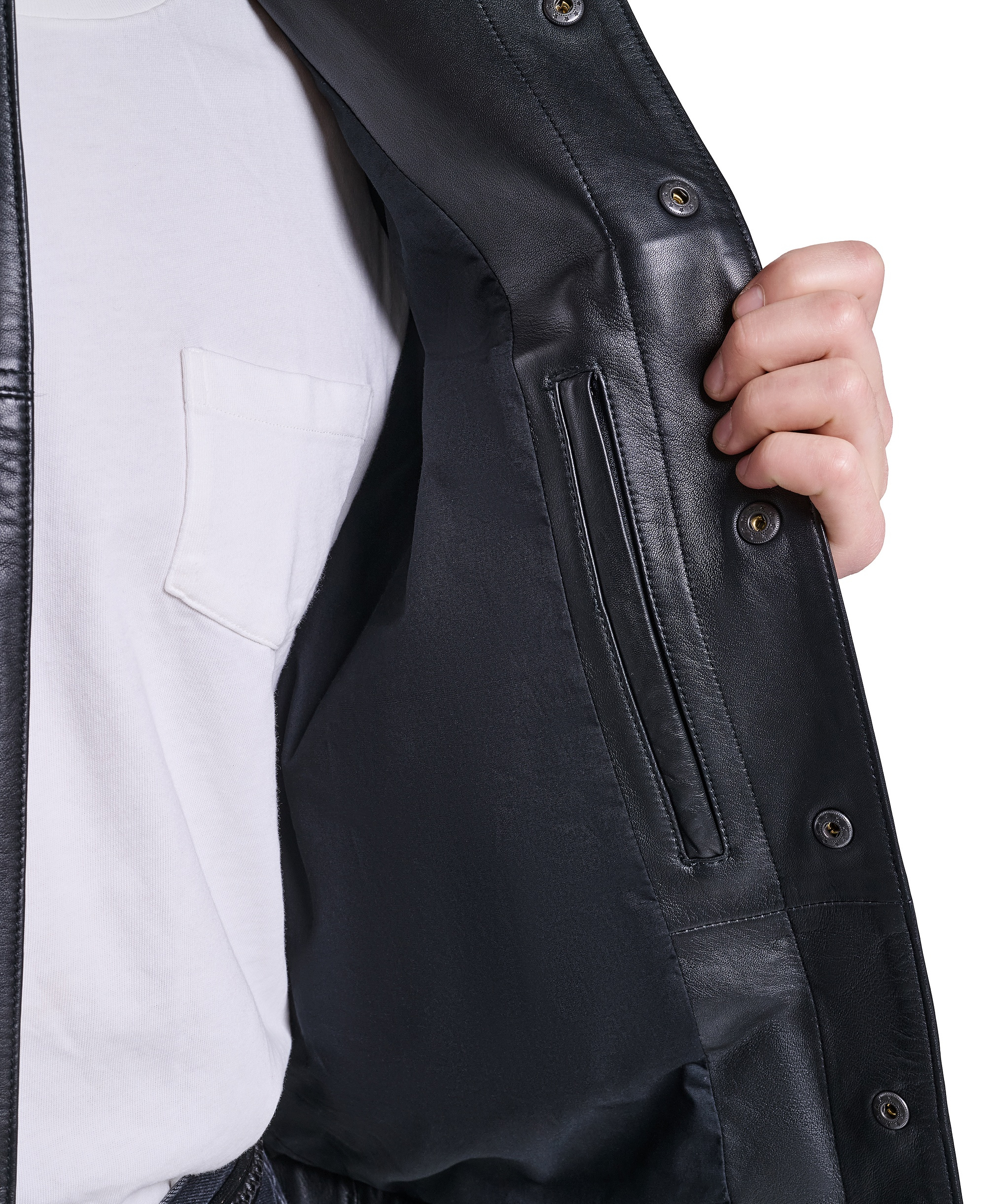 Levi's Men's Promo Laydown Collar Trucker Jacket - Black