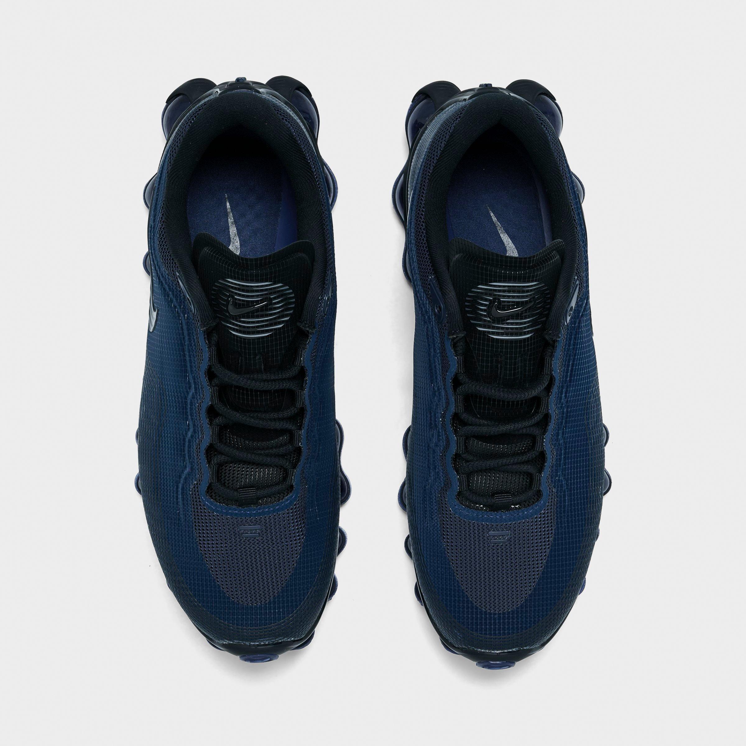 Big Kids' Nithtke Air Liquid Max Casual Shoes - Obsidian/Black Iron - Top view