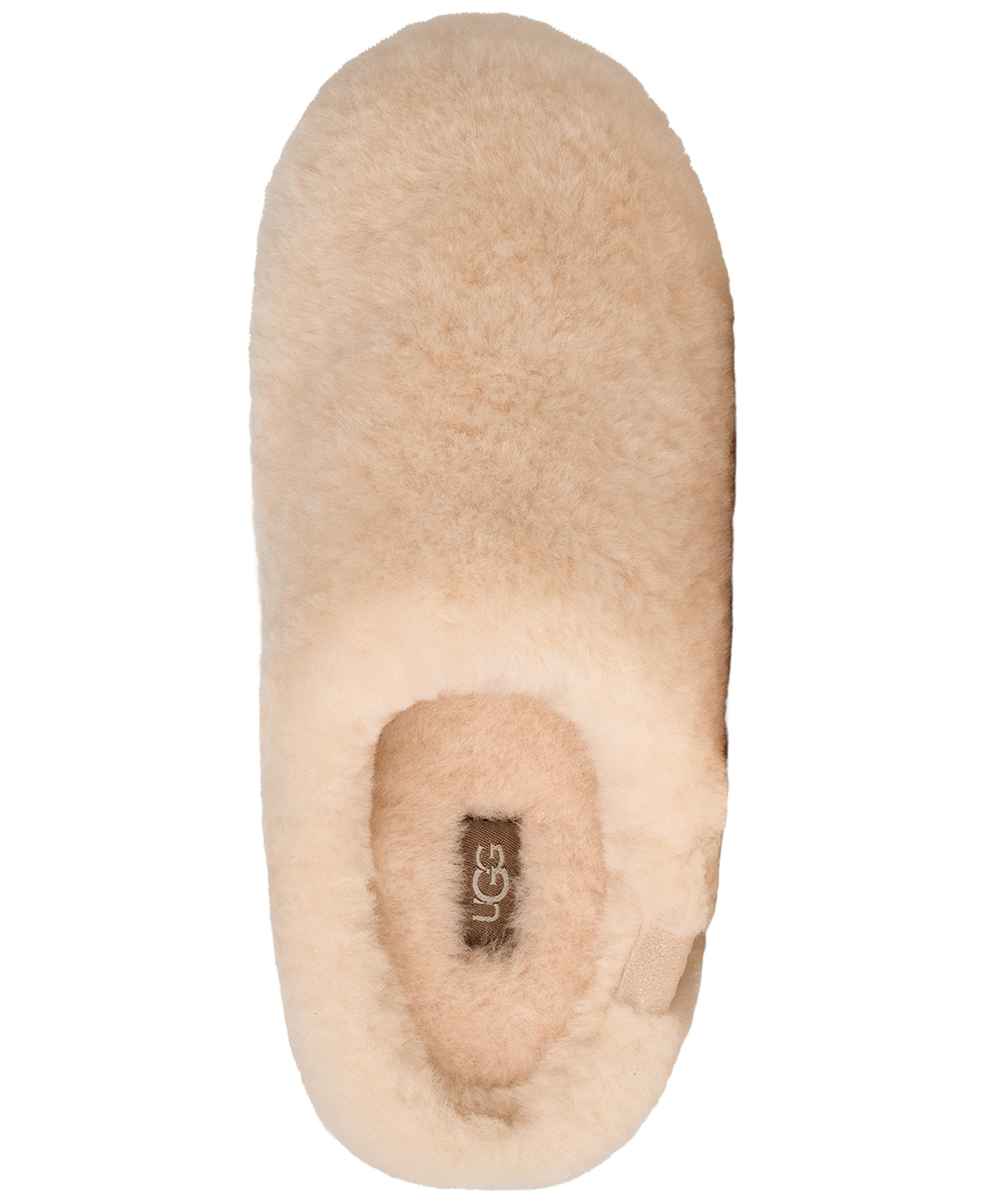 UGG® Women's Elea Fluffed Slip-On Slippers - Natural