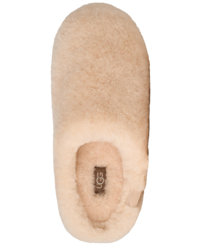 UGG® Women's Elea Fluffed Slip-On Slippers - Natural