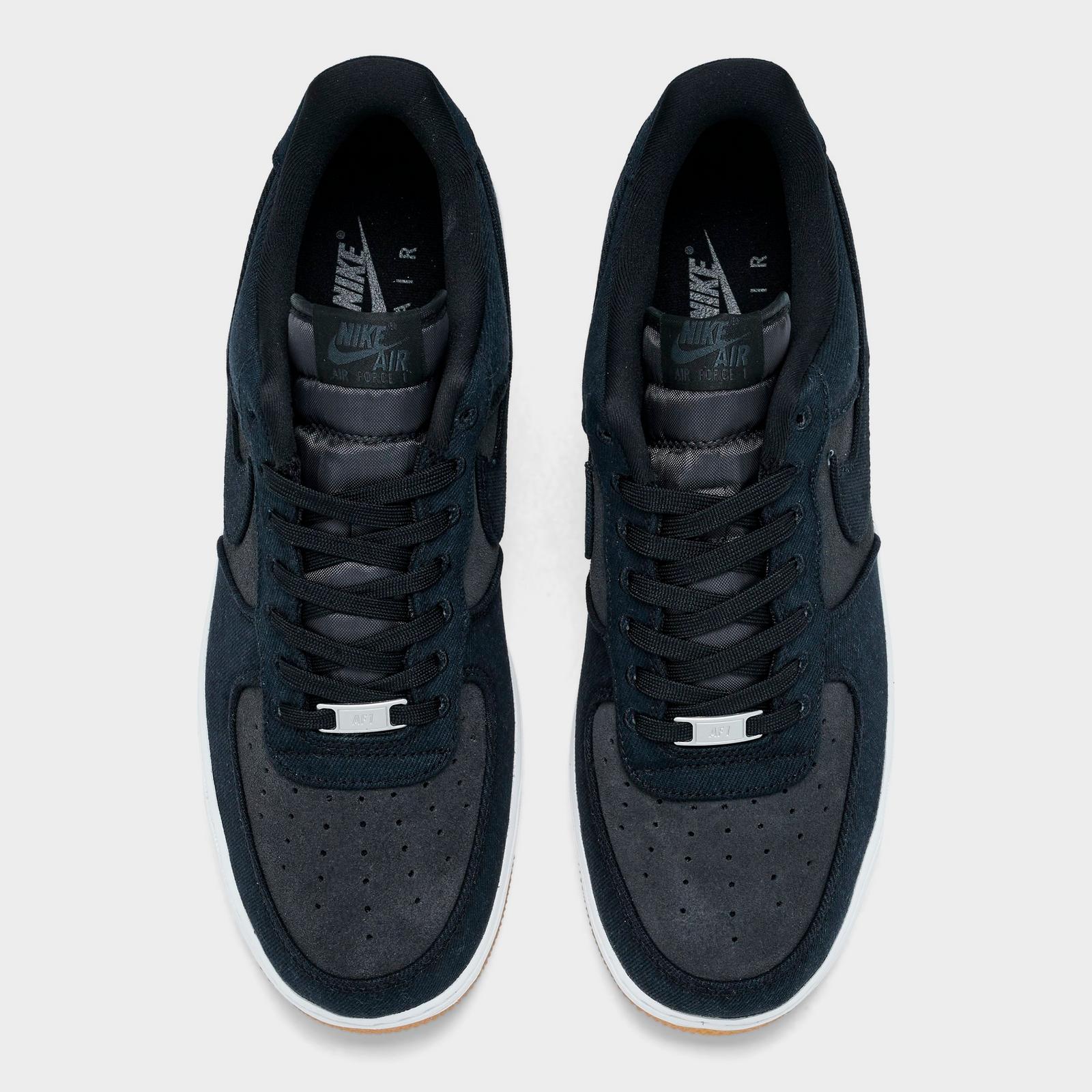 Men's Nike Air Force 1 '07 LV8 Casual Shoes - Black/Dark Smoke Grey/Gum Medium Brown/Black (IR0951-002)