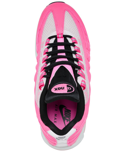 Nike Women's Air Max 95 Big Bubble Sneakers from Finish Line - Pink Glow, Silver