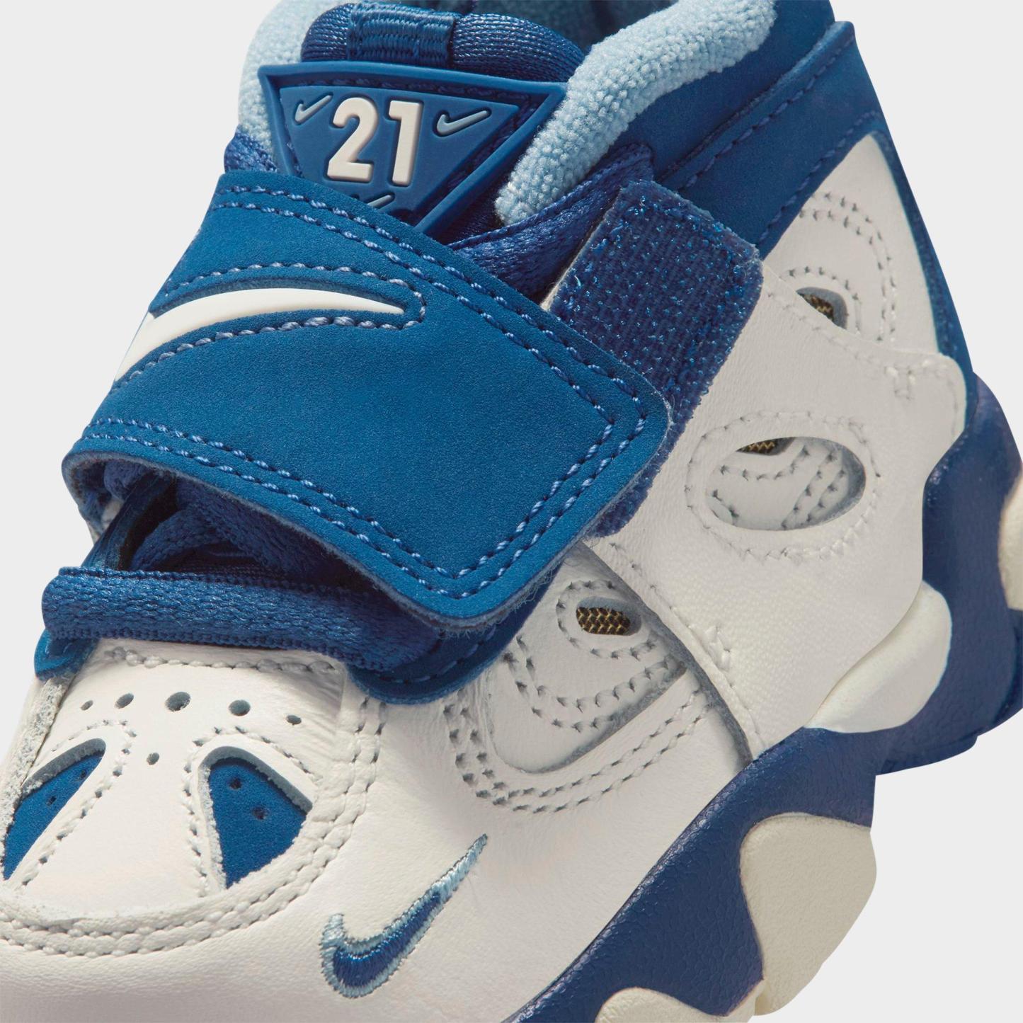 Kids' Toddler Nithtke Diamond Turf 2 Casual Shoes - Sail/Mystic Navy/Blue Grey/Metallic Gold - Detail shot