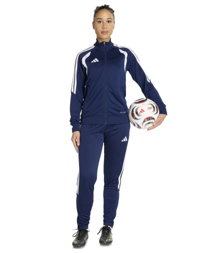 adidas Women's Tiro 26 Quarter-Zip Jacket - Team Navy Blue 2/White