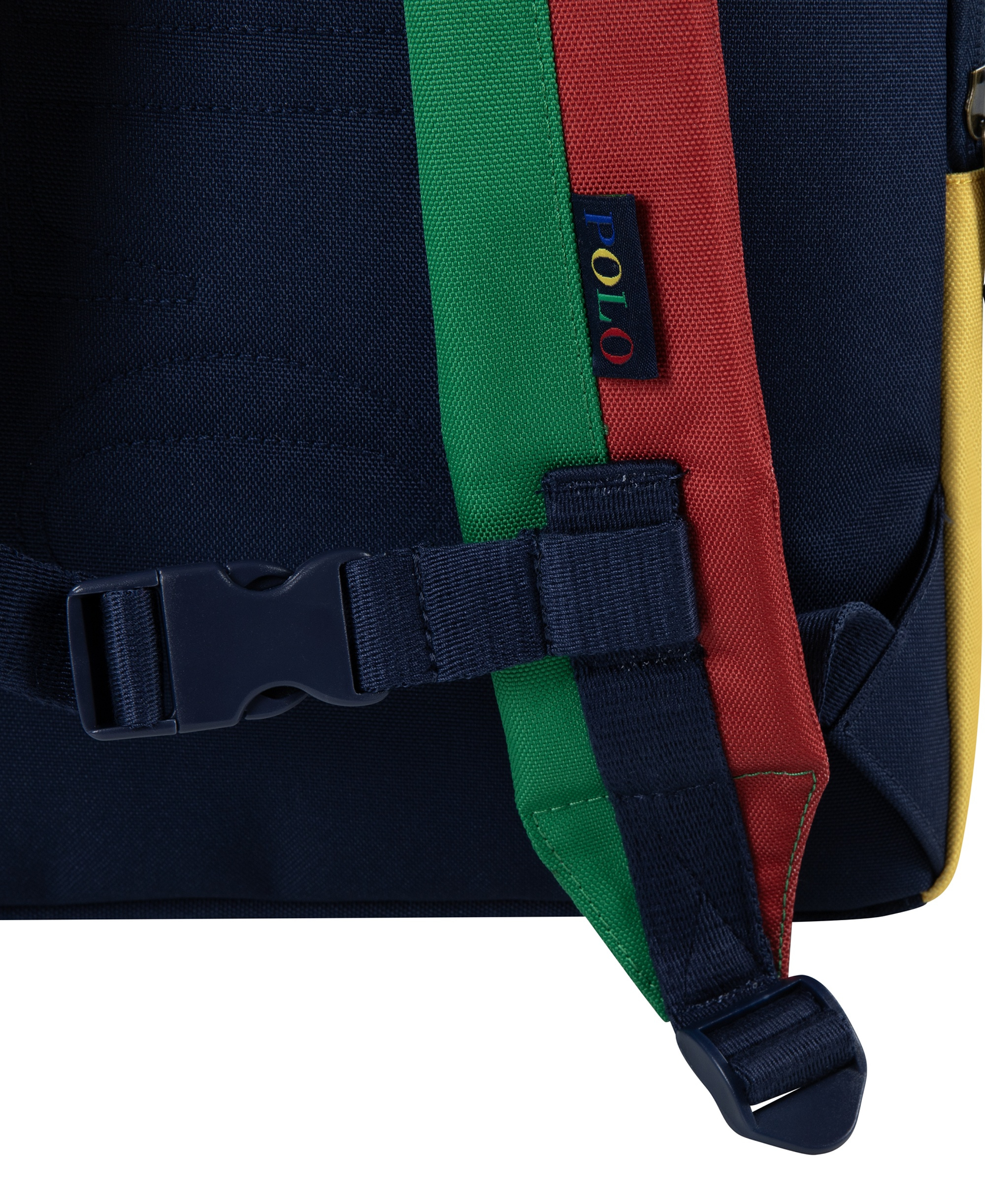 Polo Ralph Lauren Boys' and Girls' Embroidered Pony Color Backpack - Navy/Blue/Multi