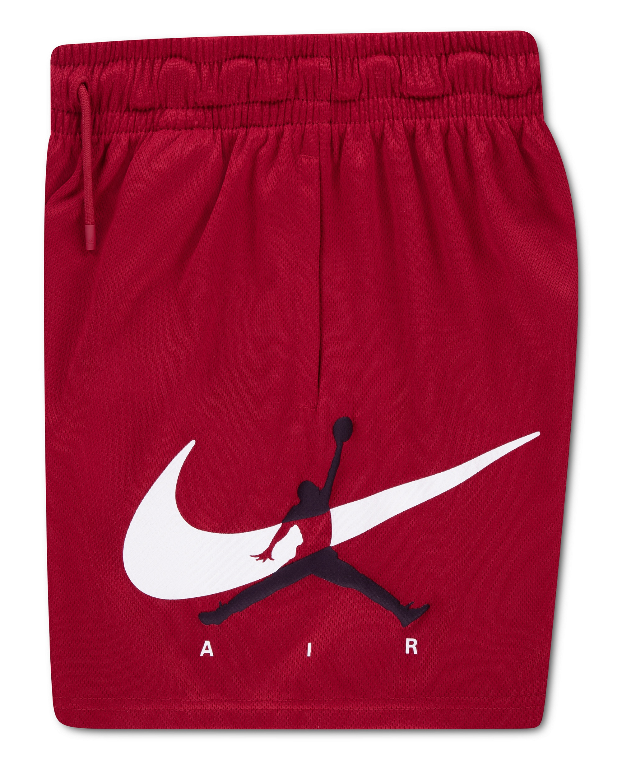 Jordan Boys' 8-20 Graphic Varsity-Style Mesh Shorts - Gym Red