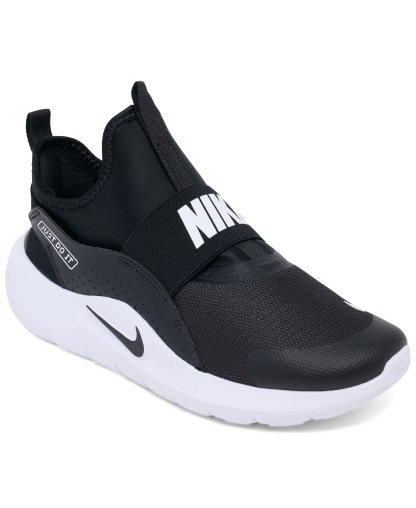 Nike Little Kids Flex Runner 4 Slip-On Running Sneakers from Finish Line - Black