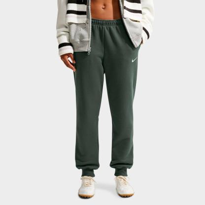 Women's Nithtke Studio Fleece Medium-Weight Mid-Rise Jogger Pants - Camo Green/Sail