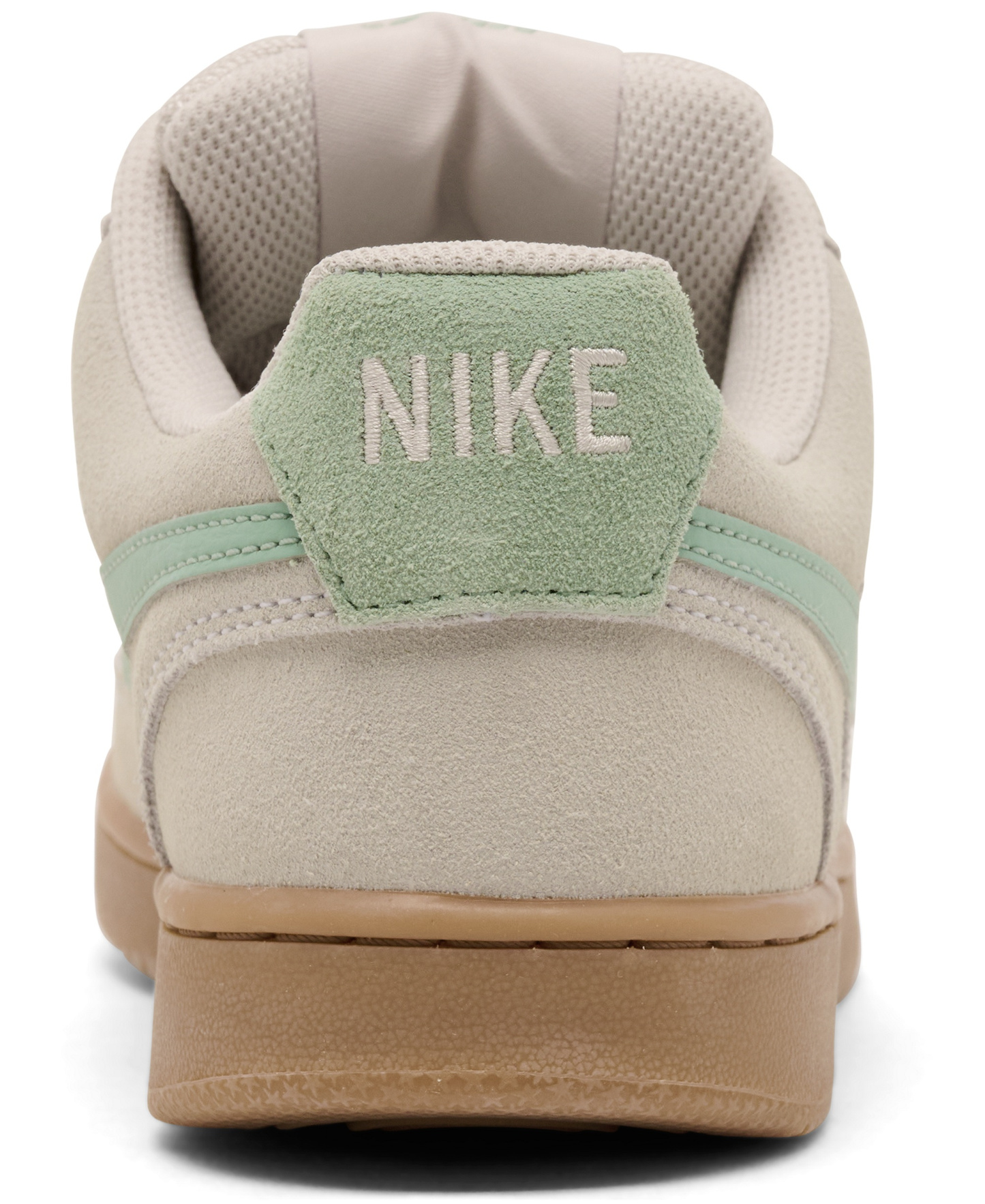 Nike Women's Court Vision Low Casual Sneakers from Finish Line - White, Steam, Gum