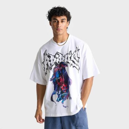 Men's adidas x Marvel Magneto Graphic T-Shirt - White - view 1