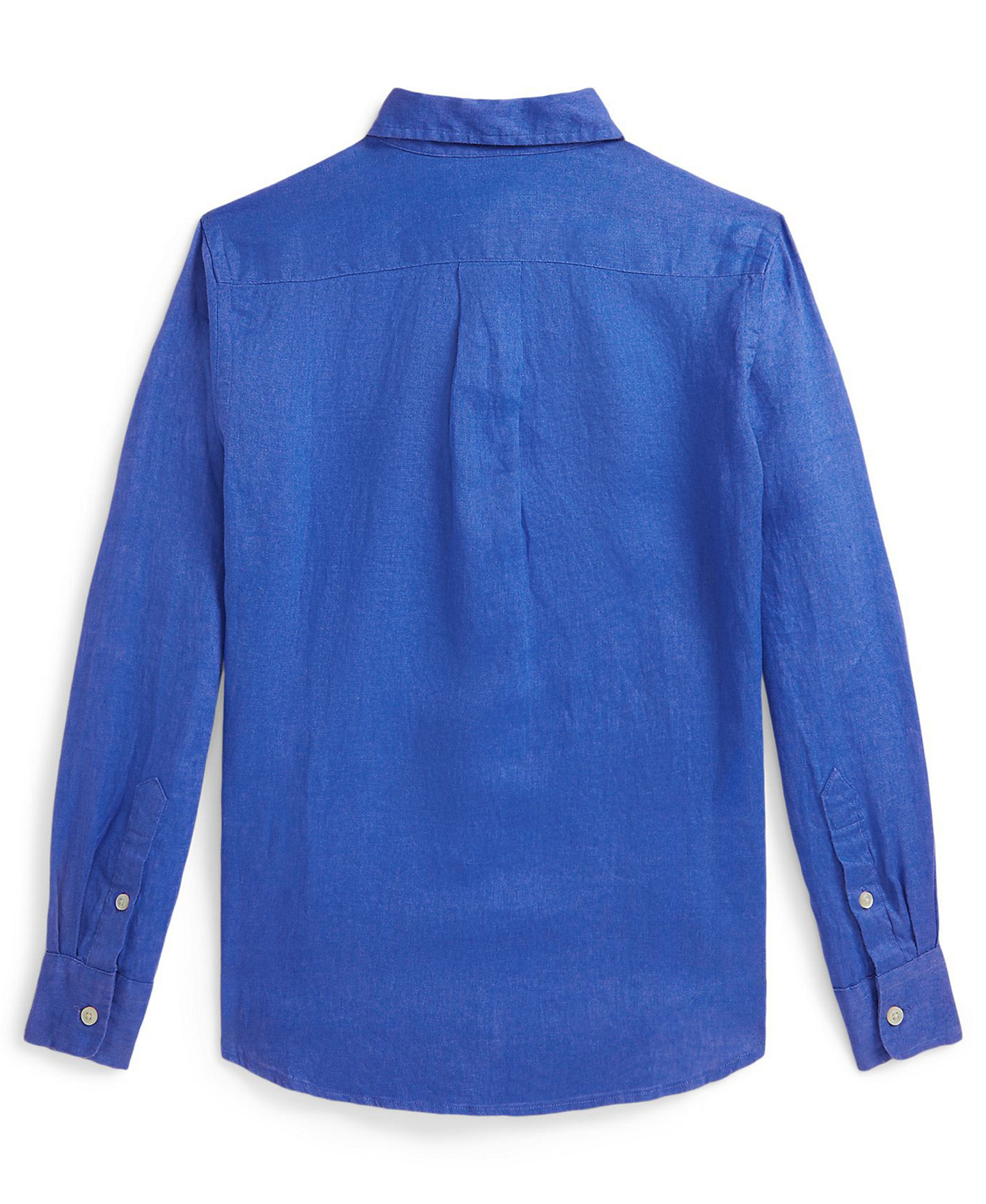 Polo Ralph Lauren Boys' 8-20 Linen Shirt - Iris Blue